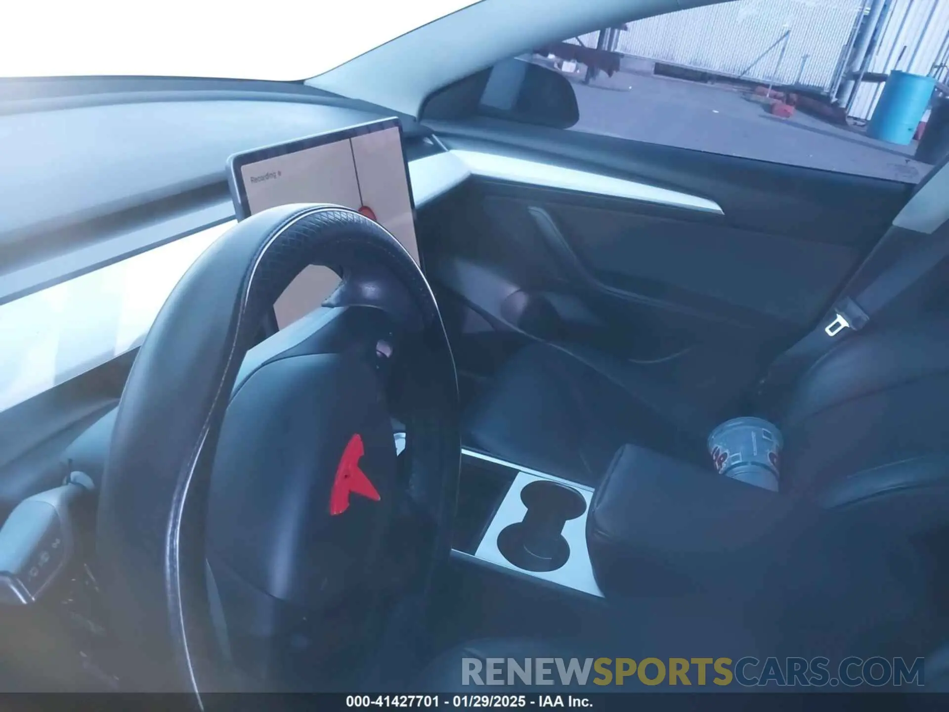7 fotografías del automóvil dañado 5YJ3E1EC7NF137744 TESLA MODEL 3 2022
