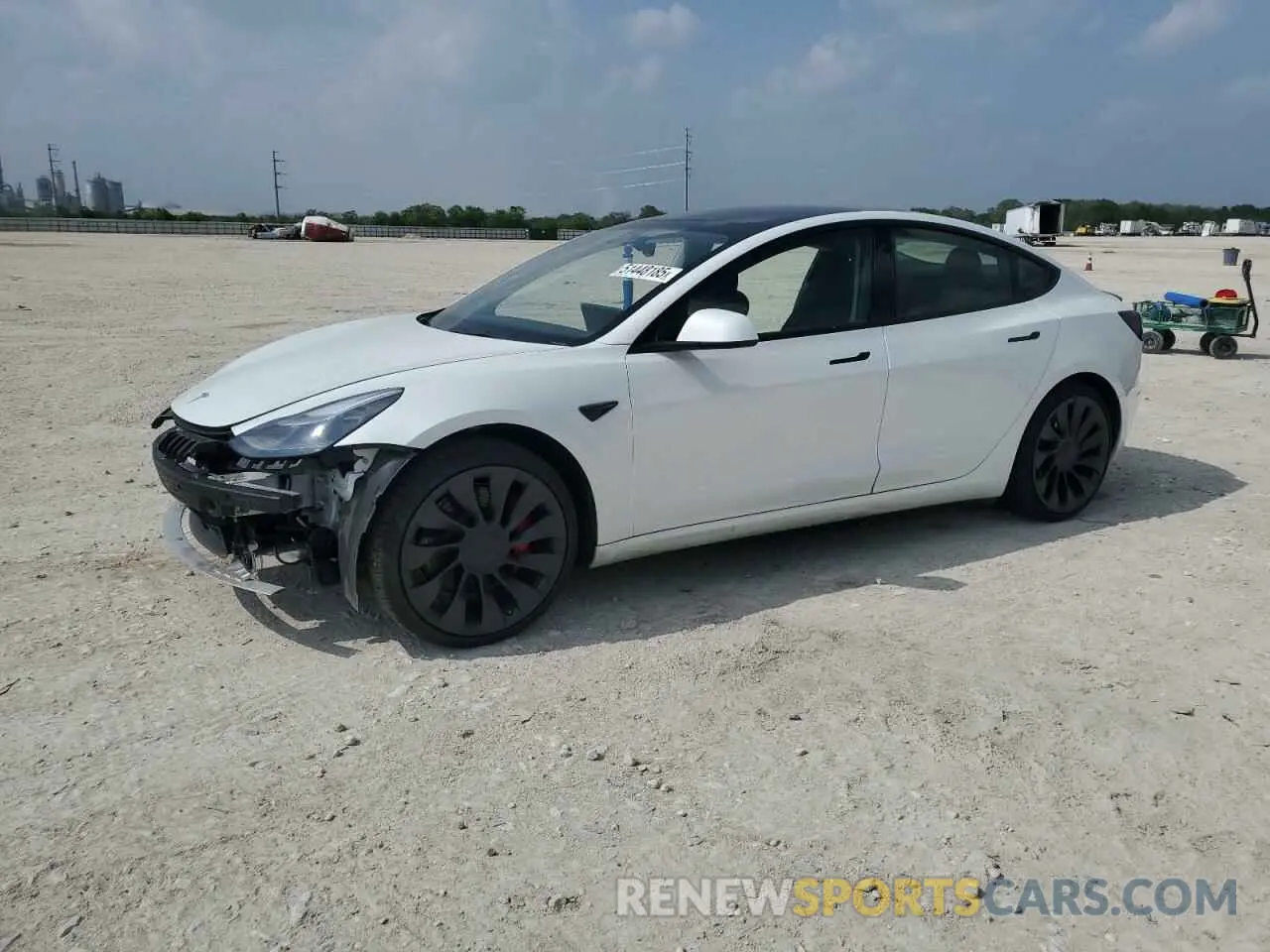 1 fotografías del automóvil dañado 5YJ3E1EC7NF138313 TESLA MODEL 3 2022