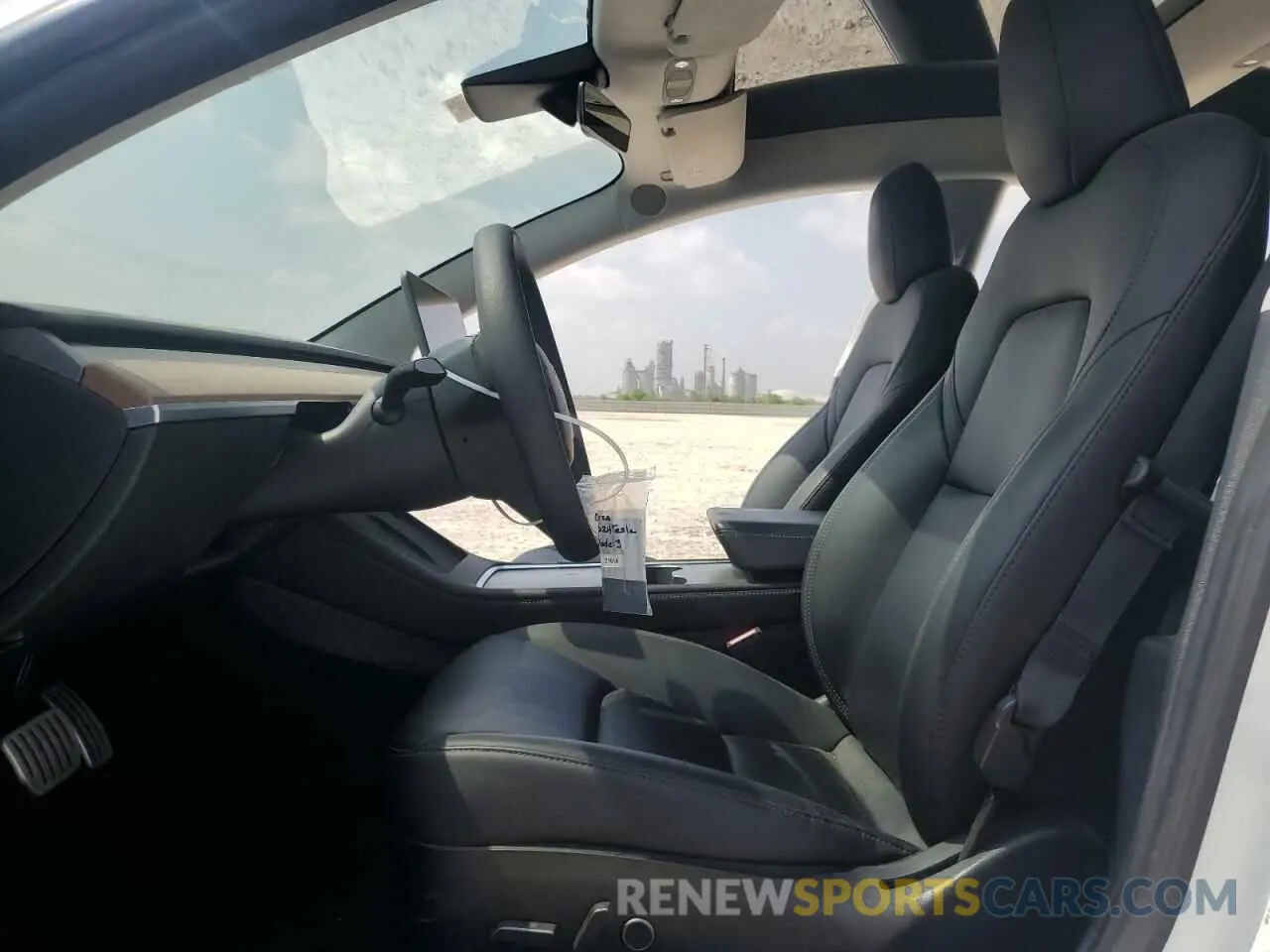 7 fotografías del automóvil dañado 5YJ3E1EC7NF138313 TESLA MODEL 3 2022