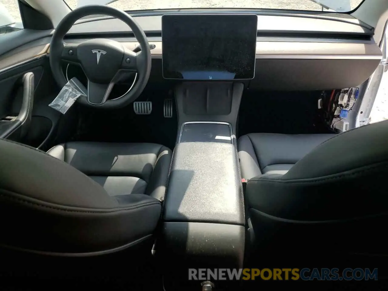 8 fotografías del automóvil dañado 5YJ3E1EC7NF138313 TESLA MODEL 3 2022