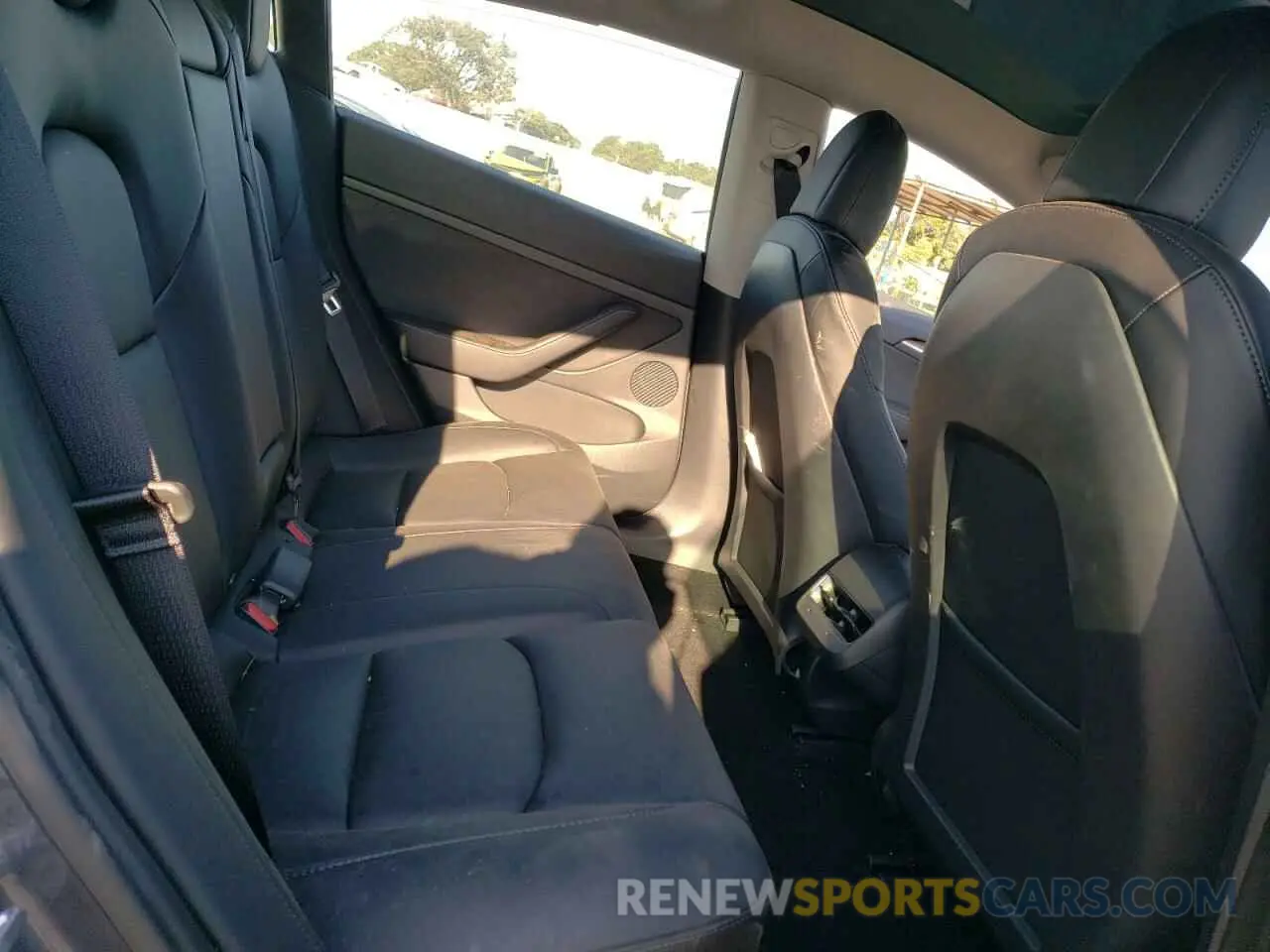 10 fotografías del automóvil dañado 5YJ3E1EC7NF245314 TESLA MODEL 3 2022