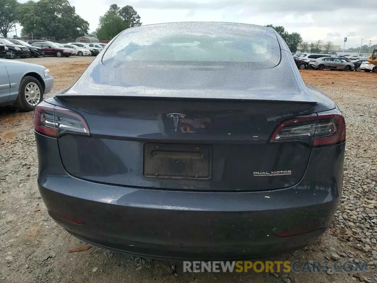 6 fotografías del automóvil dañado 5YJ3E1EC7NF268284 TESLA MODEL 3 2022