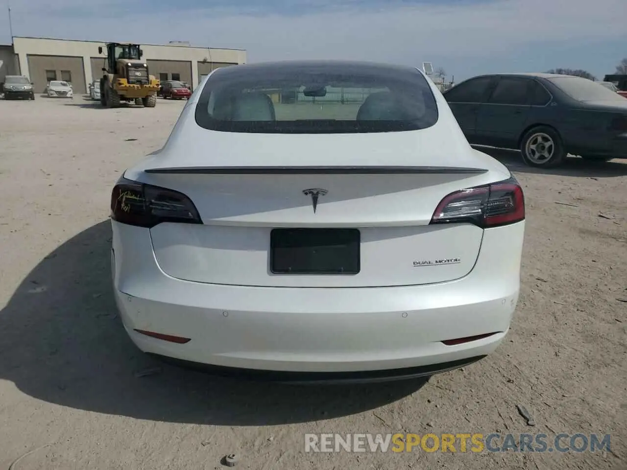 6 fotografías del automóvil dañado 5YJ3E1EC7NF294321 TESLA MODEL 3 2022