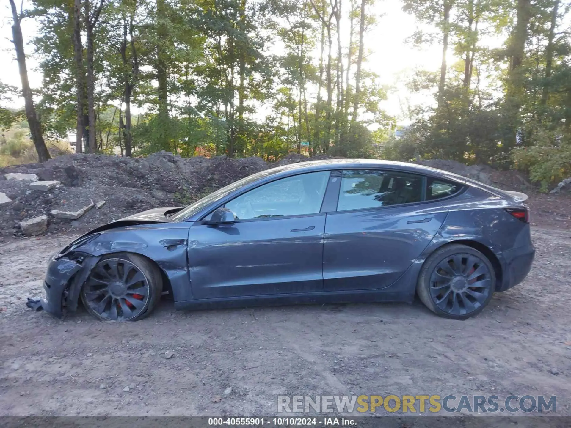 14 fotografías del automóvil dañado 5YJ3E1EC7NF329679 TESLA MODEL 3 2022