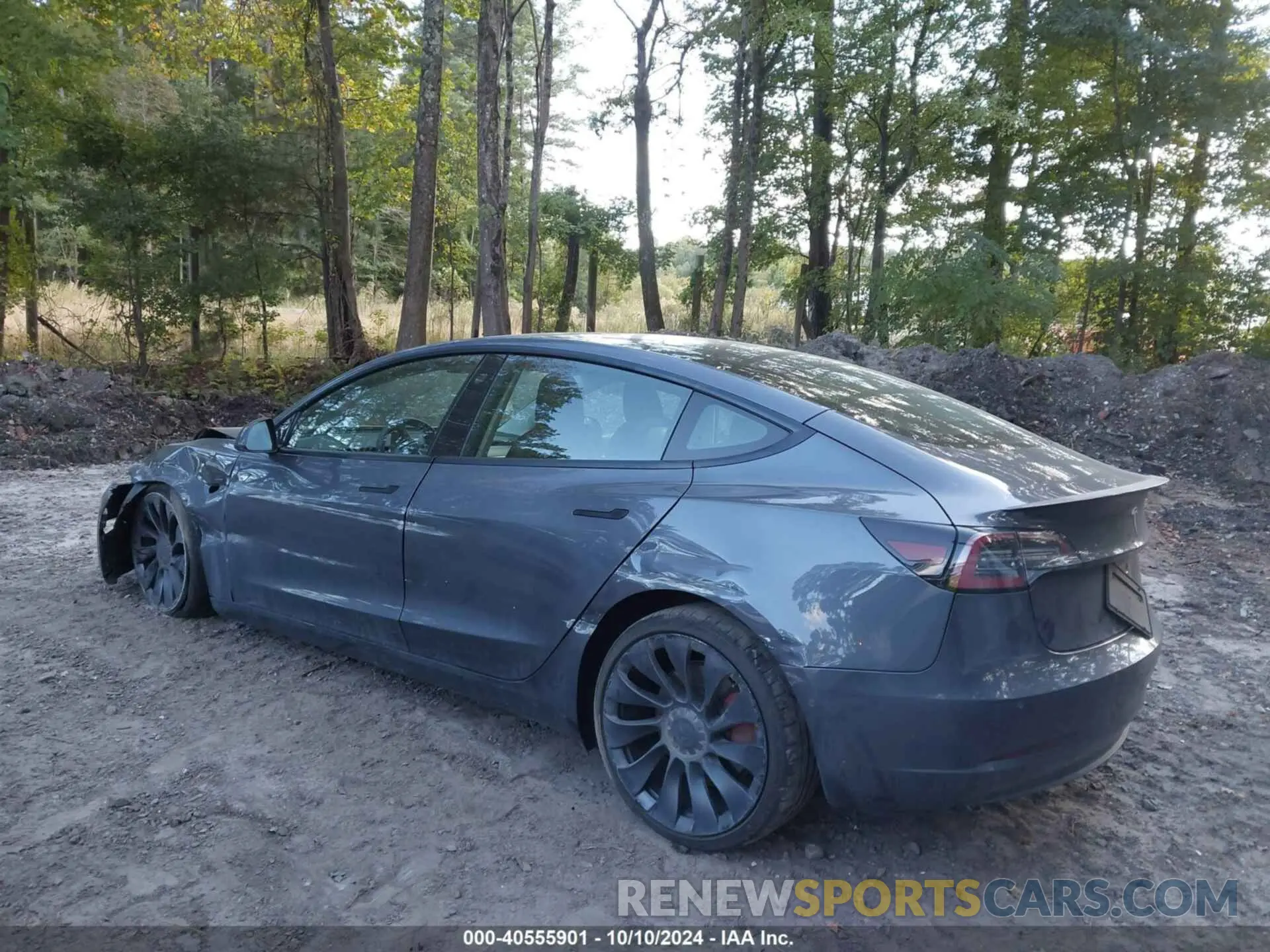 3 fotografías del automóvil dañado 5YJ3E1EC7NF329679 TESLA MODEL 3 2022