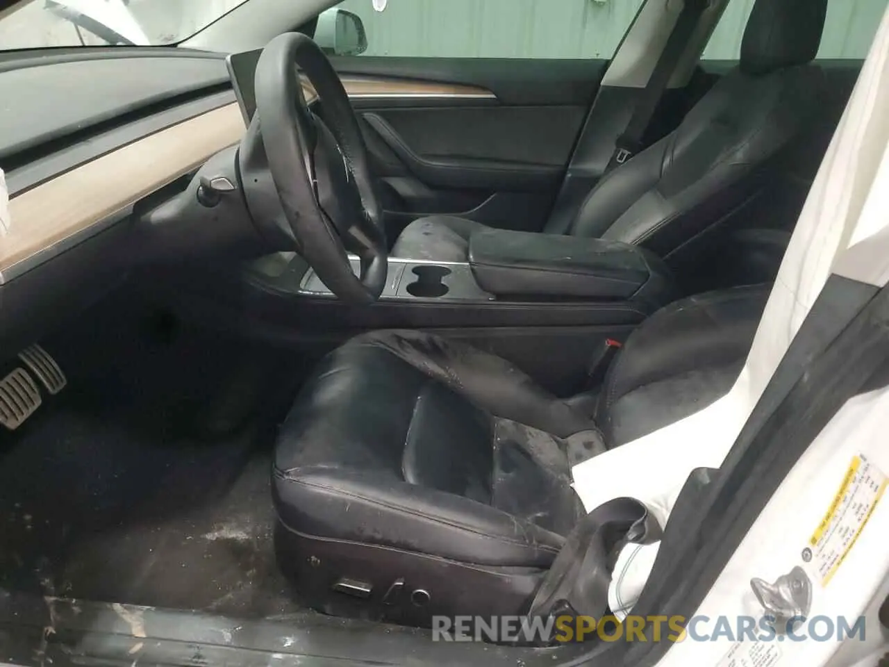7 fotografías del automóvil dañado 5YJ3E1EC8NF200530 TESLA MODEL 3 2022