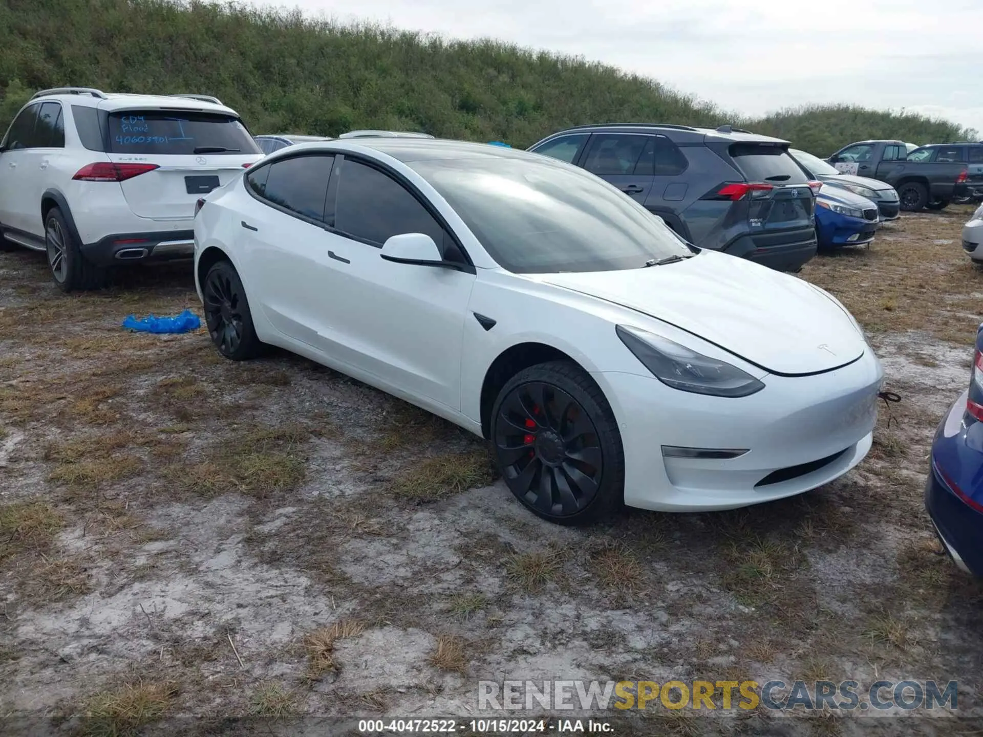 1 fotografías del automóvil dañado 5YJ3E1EC8NF347477 TESLA MODEL 3 2022