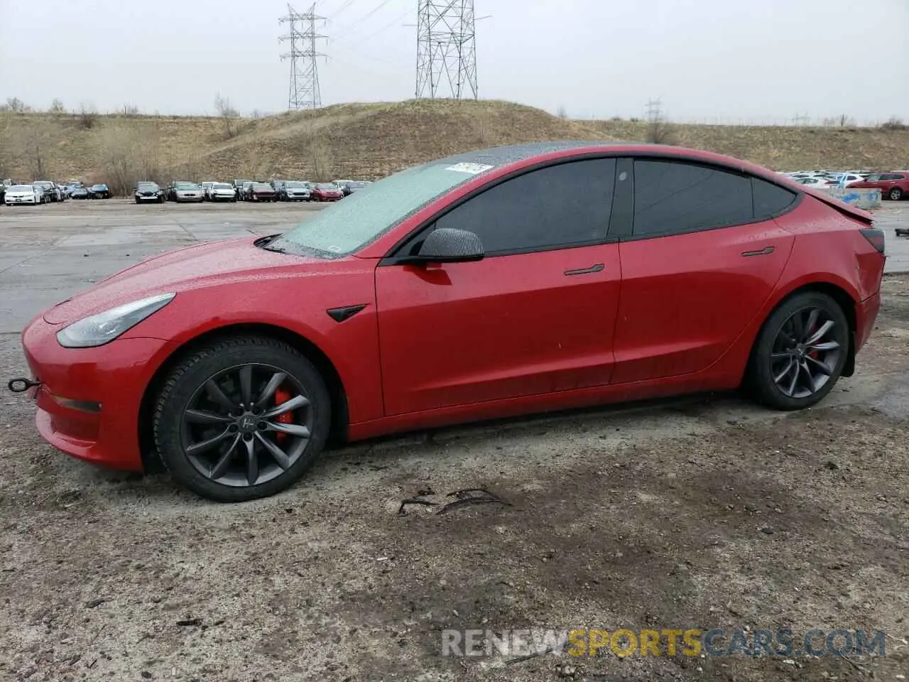 1 fotografías del automóvil dañado 5YJ3E1EC9NF236839 TESLA MODEL 3 2022