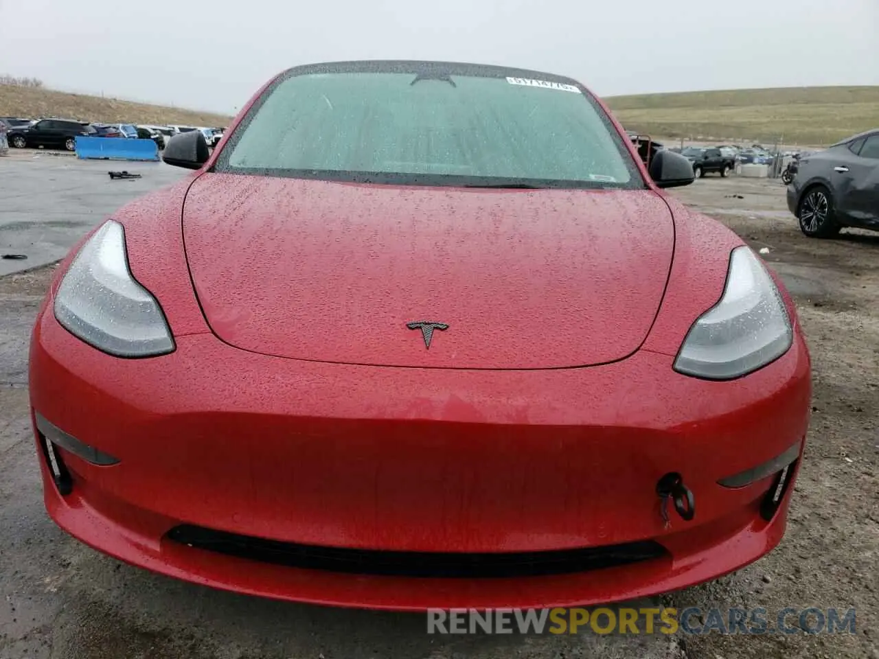 5 fotografías del automóvil dañado 5YJ3E1EC9NF236839 TESLA MODEL 3 2022