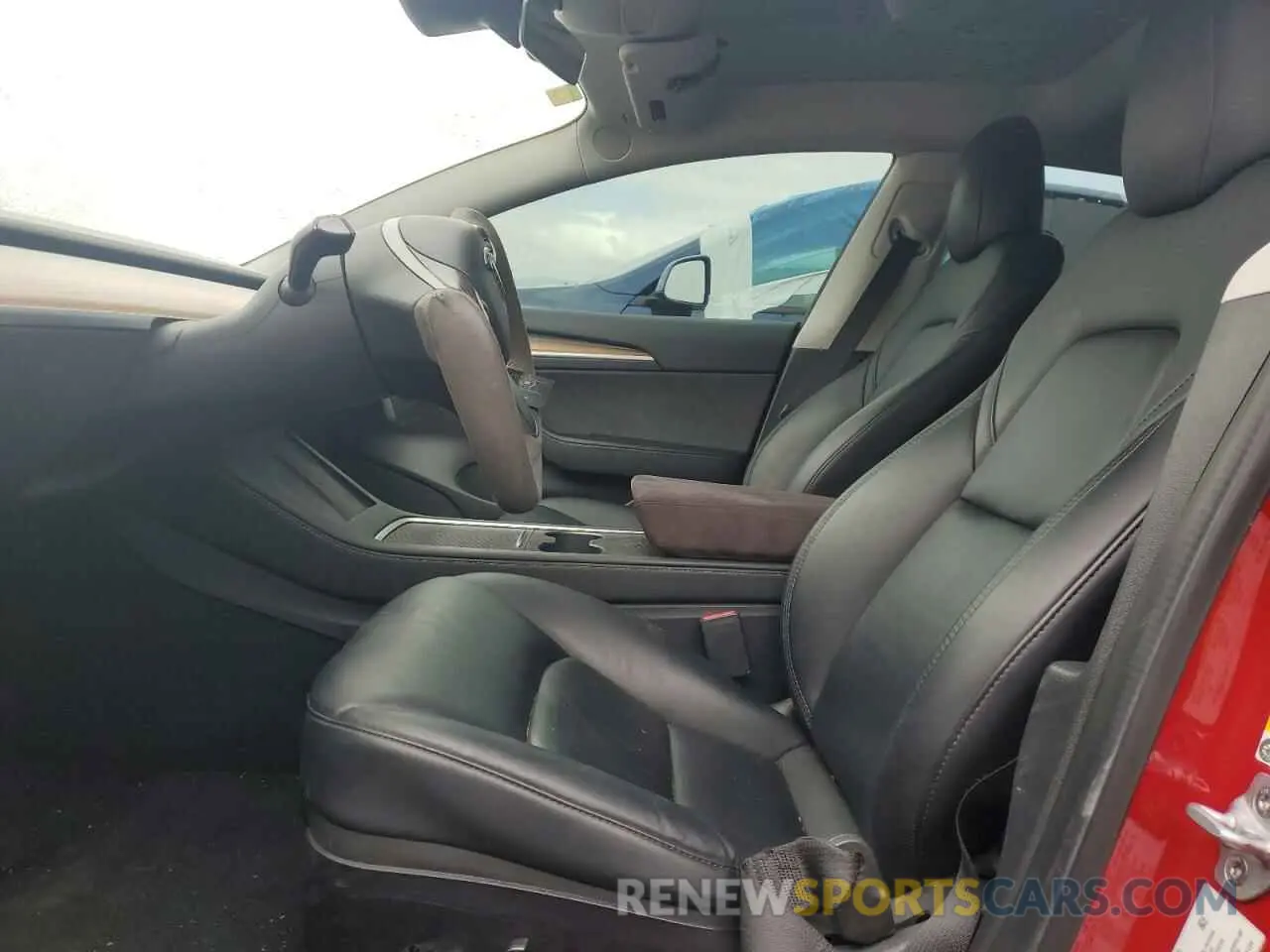 7 fotografías del automóvil dañado 5YJ3E1EC9NF236839 TESLA MODEL 3 2022