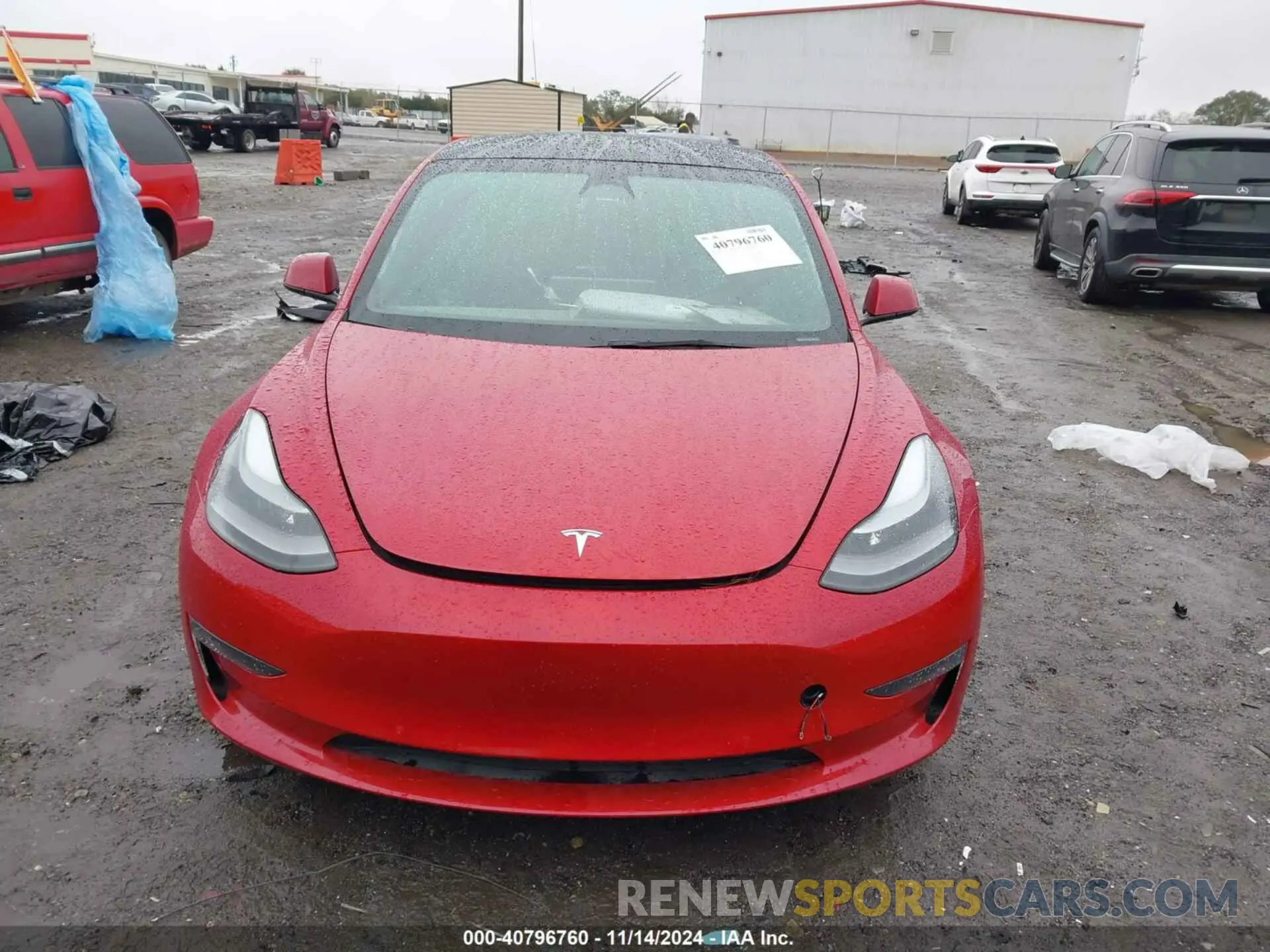 12 fotografías del automóvil dañado 5YJ3E1EC9NF316979 TESLA MODEL 3 2022