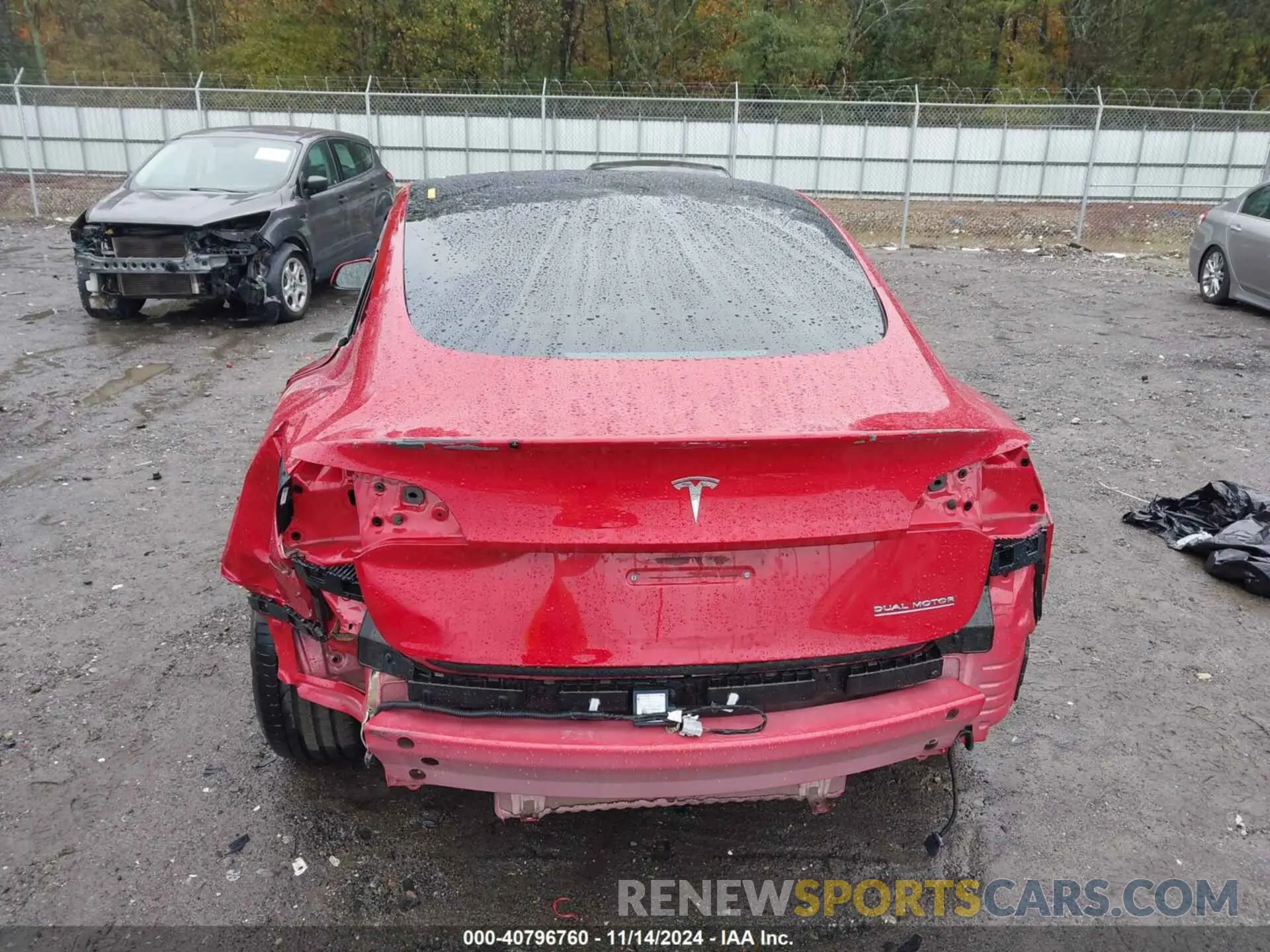 16 fotografías del automóvil dañado 5YJ3E1EC9NF316979 TESLA MODEL 3 2022