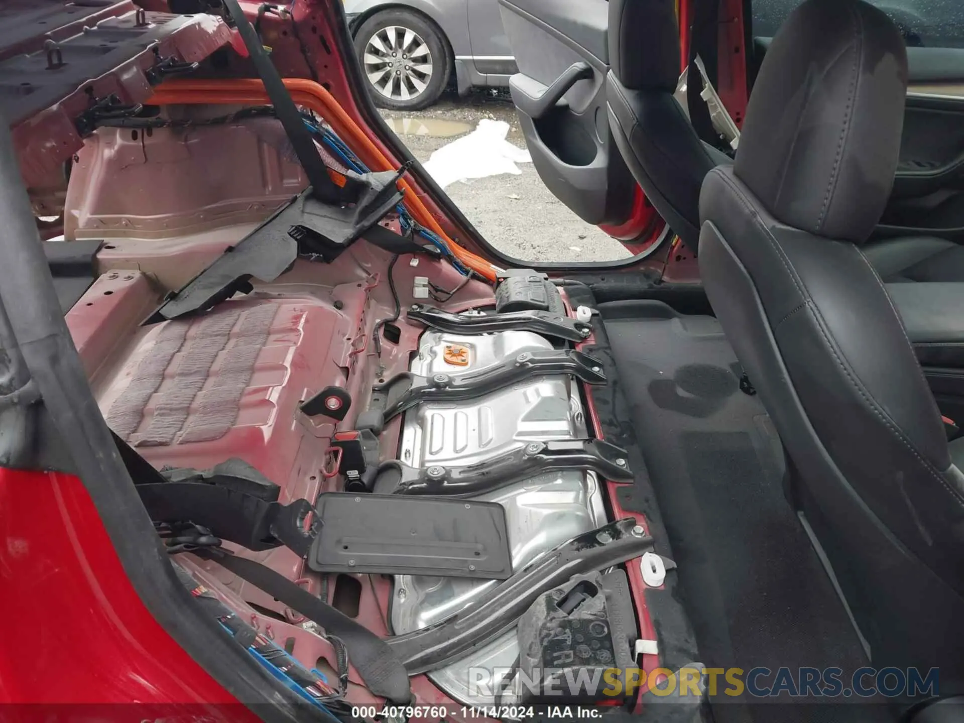 8 fotografías del automóvil dañado 5YJ3E1EC9NF316979 TESLA MODEL 3 2022