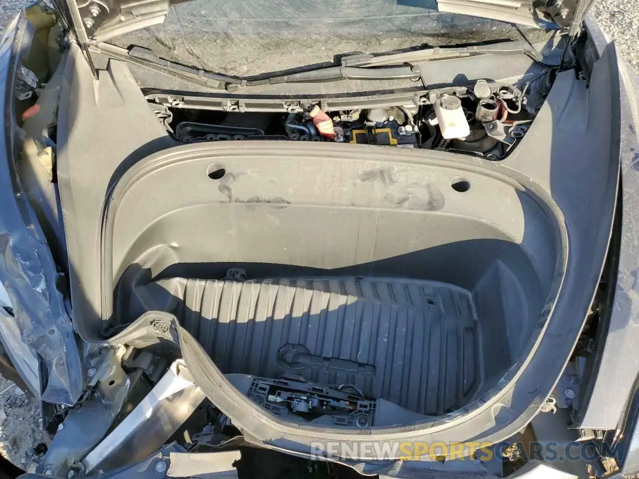 11 fotografías del automóvil dañado 5YJ3E1ECXNF129640 TESLA MODEL 3 2022