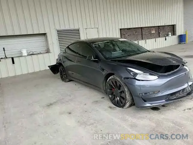 13 fotografías del automóvil dañado 5YJ3E1ECXNF166414 TESLA MODEL 3 2022