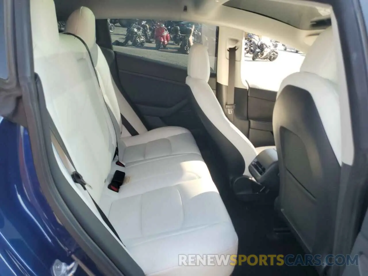 10 fotografías del automóvil dañado 5YJ3E1ECXNF195590 TESLA MODEL 3 2022