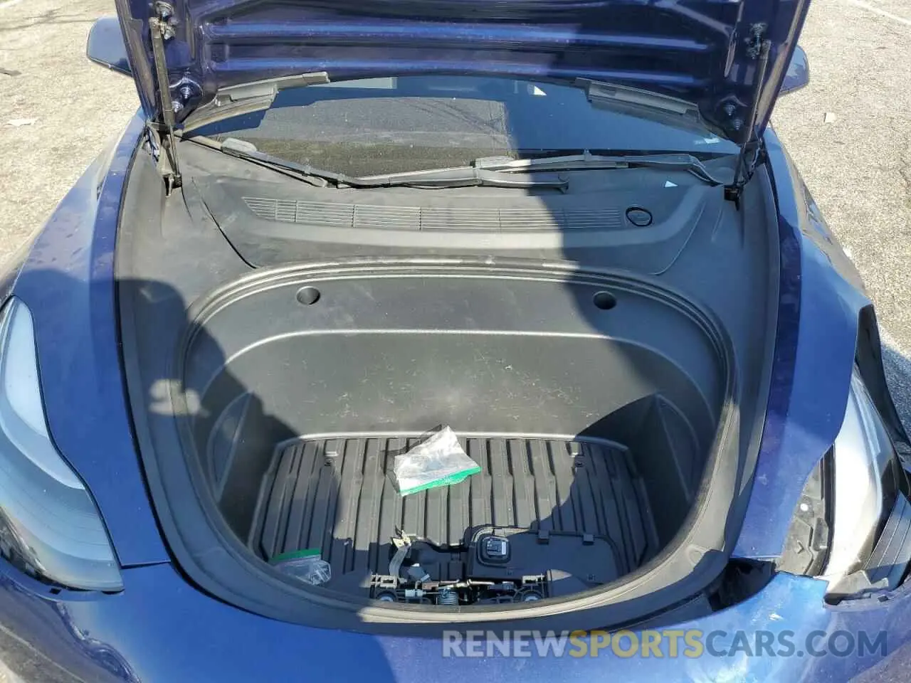 11 fotografías del automóvil dañado 5YJ3E1ECXNF195590 TESLA MODEL 3 2022