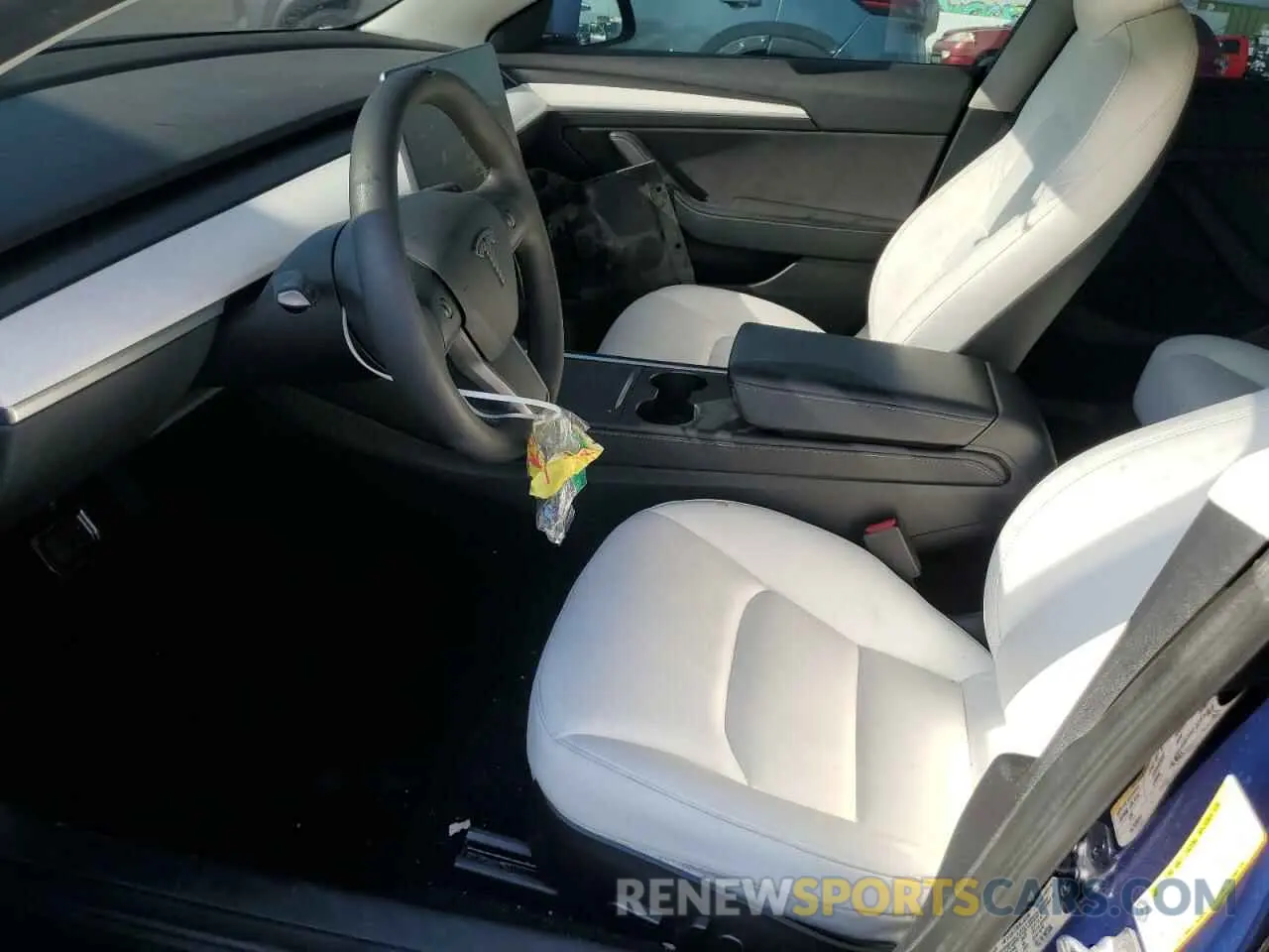 7 fotografías del automóvil dañado 5YJ3E1ECXNF195590 TESLA MODEL 3 2022
