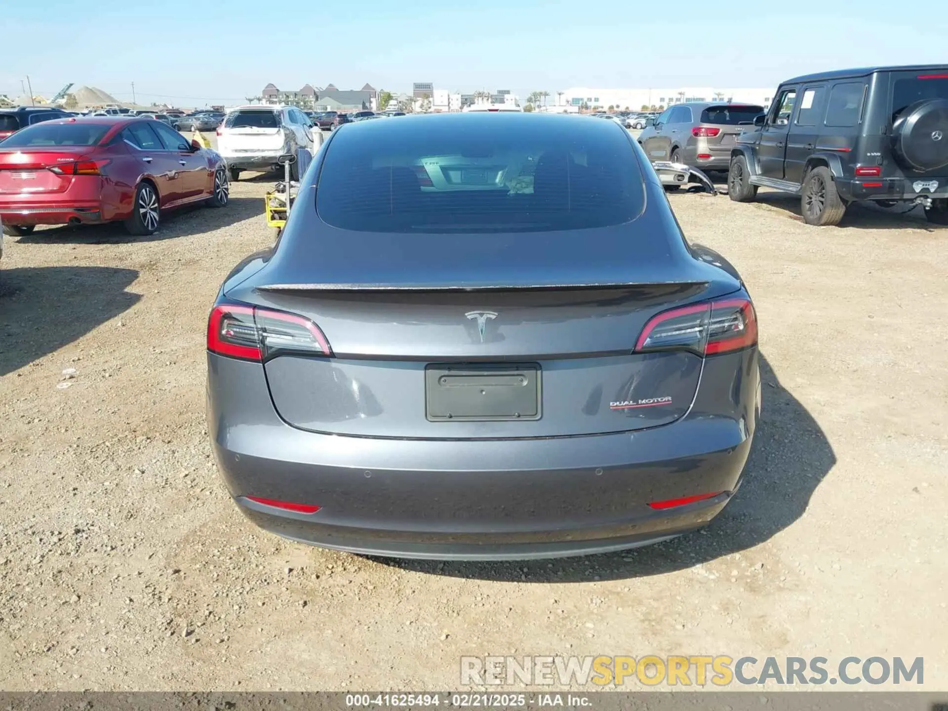 15 fotografías del automóvil dañado 5YJ3E1ECXNF264830 TESLA MODEL 3 2022