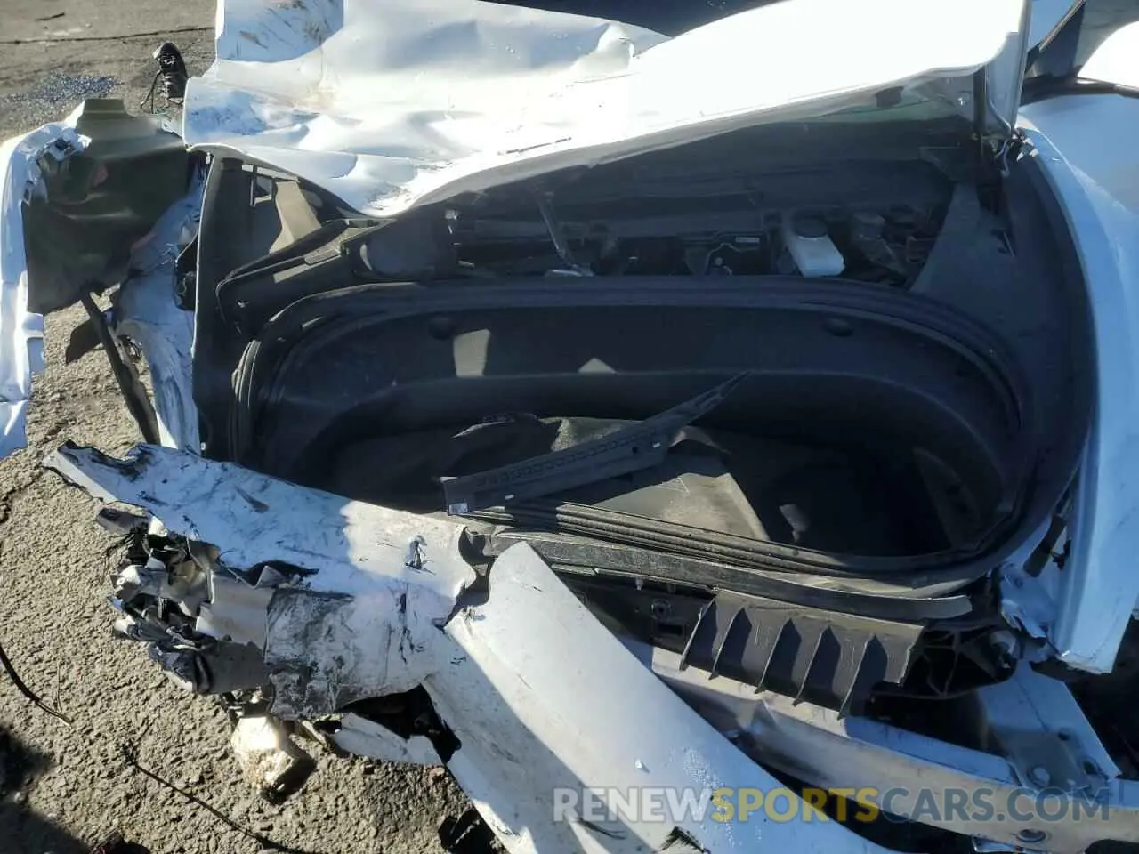11 fotografías del automóvil dañado 5YJ3E1ECXNF266786 TESLA MODEL 3 2022