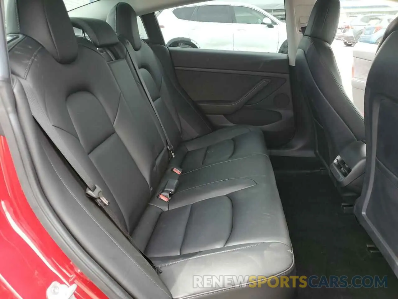 10 fotografías del automóvil dañado 5YJ3E1ECXNF295947 TESLA MODEL 3 2022