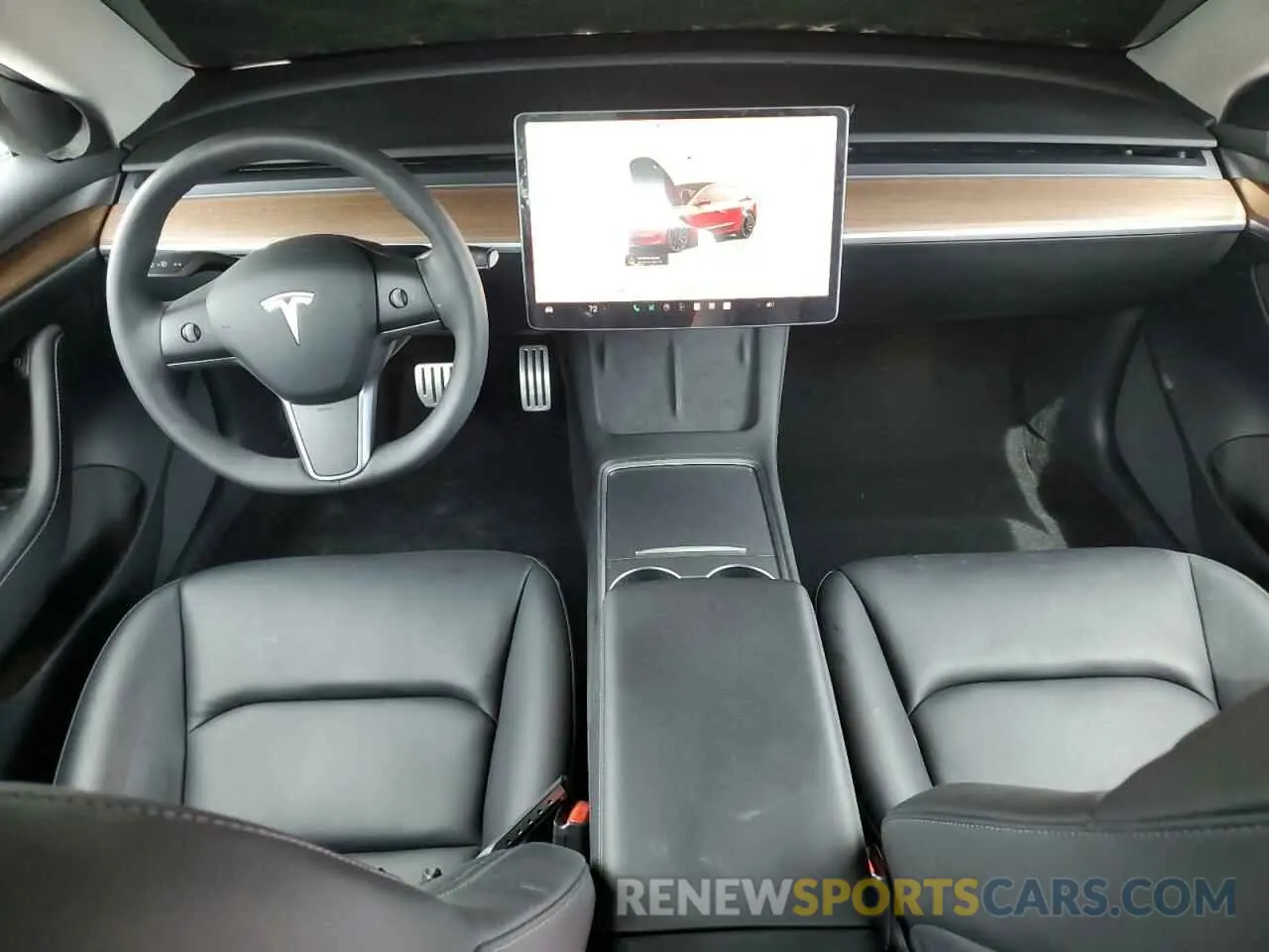8 fotografías del automóvil dañado 5YJ3E1ECXNF295947 TESLA MODEL 3 2022