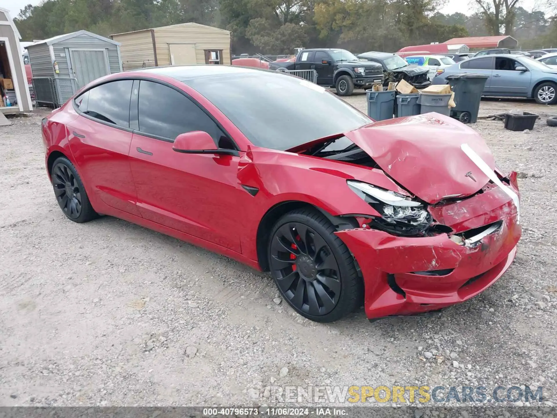 1 fotografías del automóvil dañado 5YJ3E1ECXNF326159 TESLA MODEL 3 2022