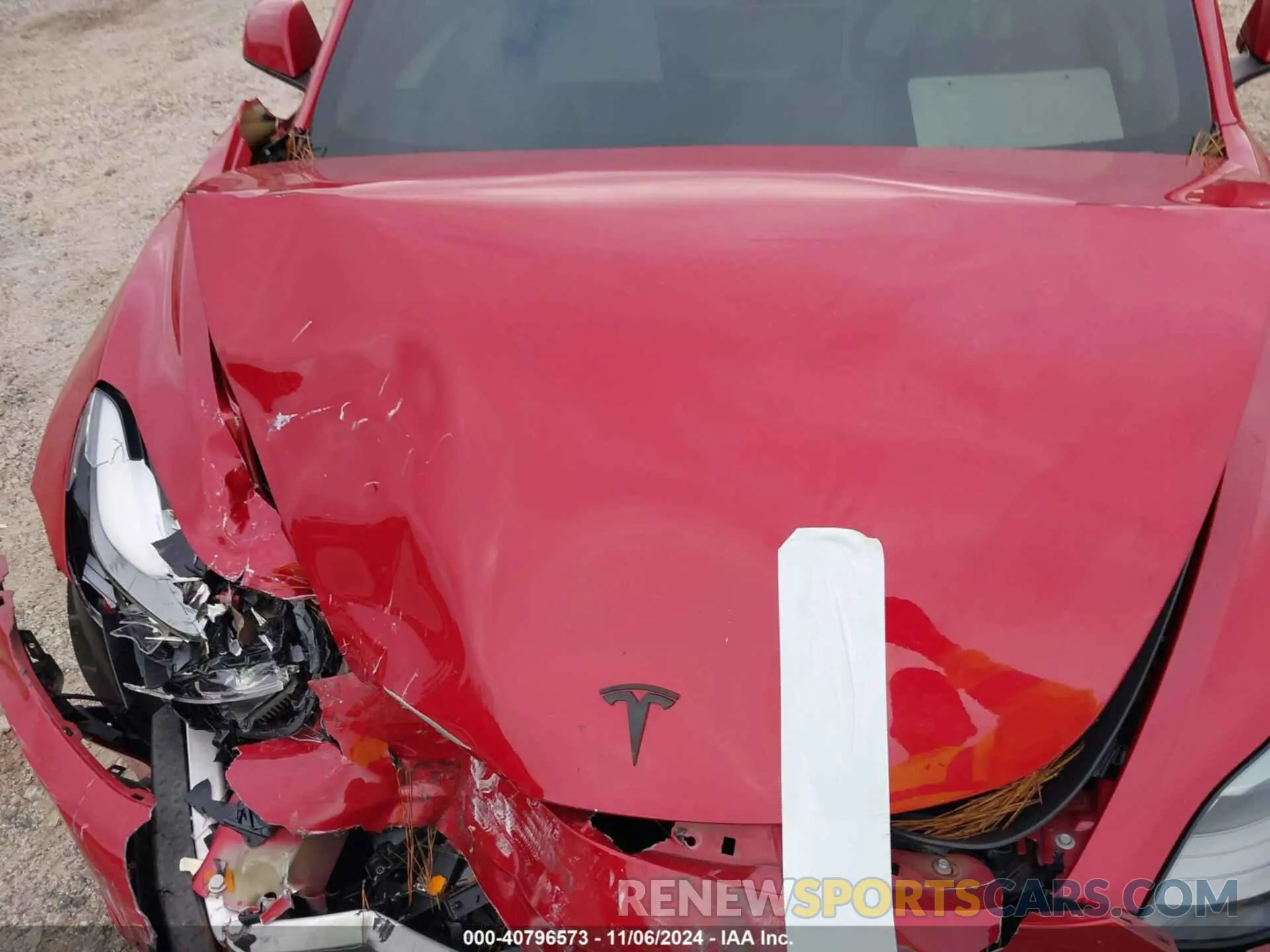 10 fotografías del automóvil dañado 5YJ3E1ECXNF326159 TESLA MODEL 3 2022