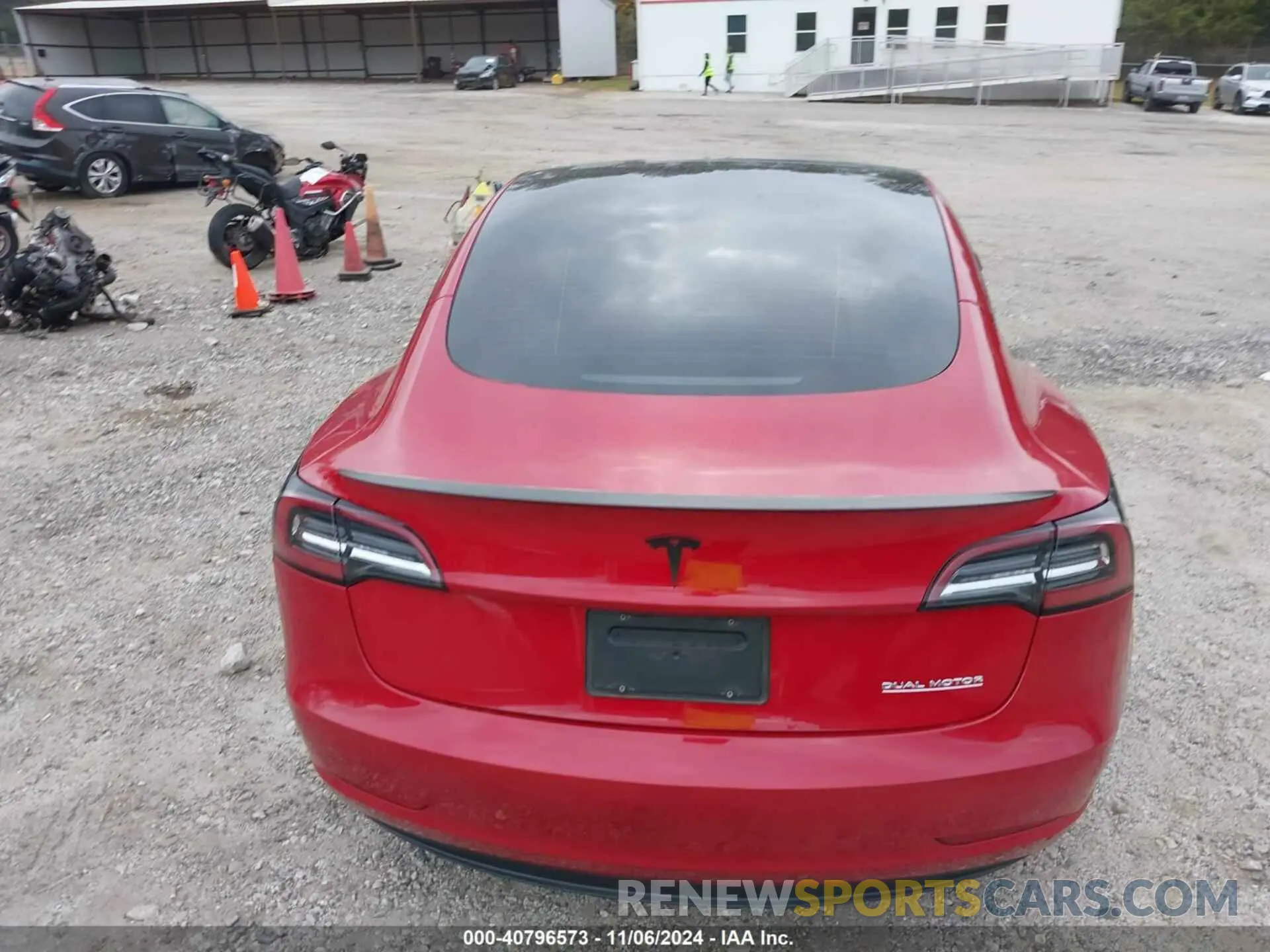 16 fotografías del automóvil dañado 5YJ3E1ECXNF326159 TESLA MODEL 3 2022