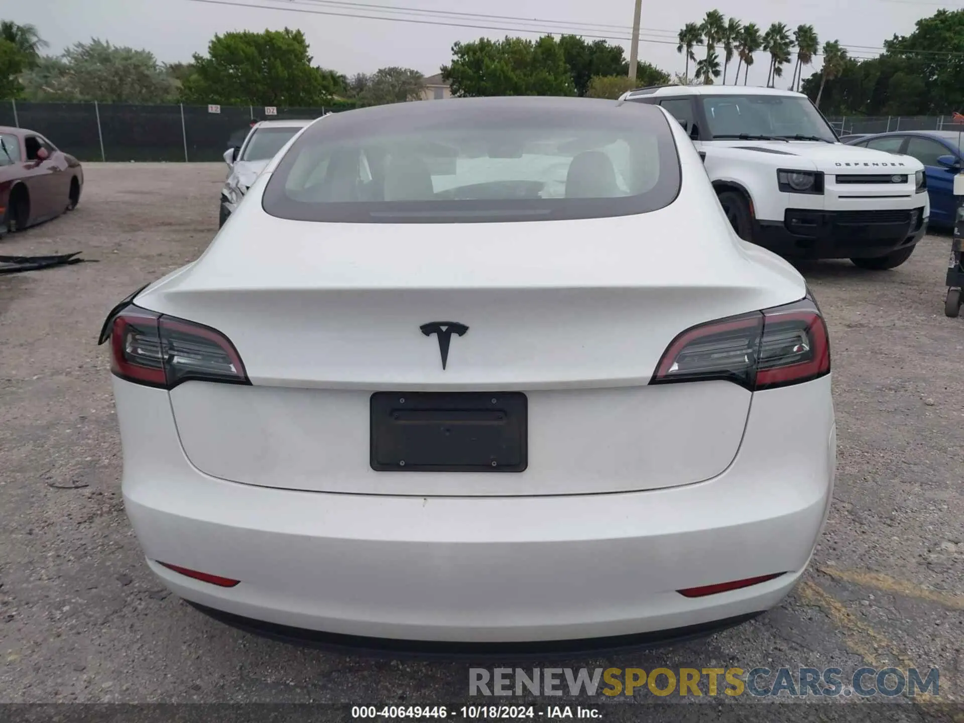 15 fotografías del automóvil dañado 5YJ3E1EA0PF383634 TESLA MODEL 3 2023