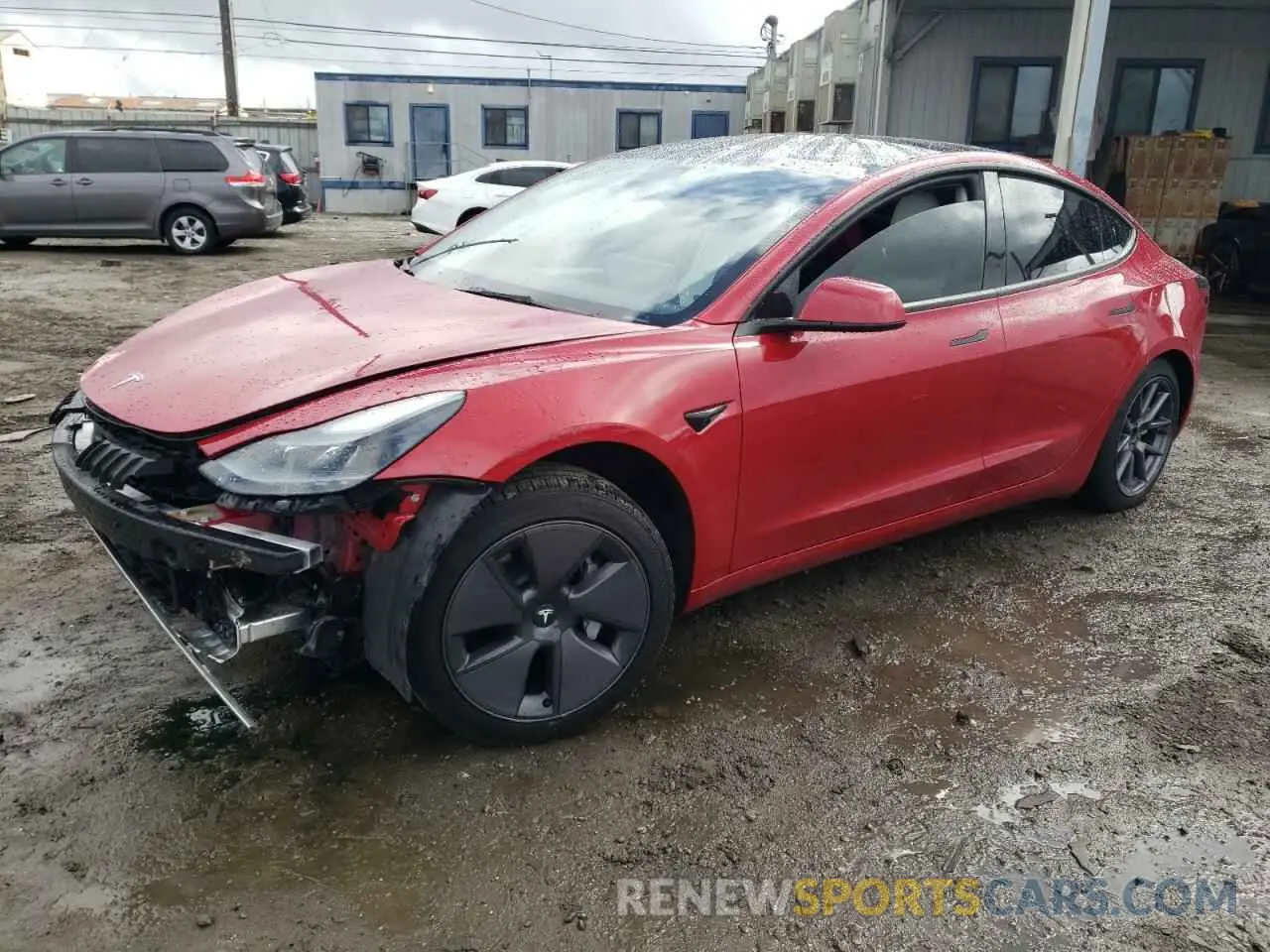 1 fotografías del automóvil dañado 5YJ3E1EA0PF384959 TESLA MODEL 3 2023