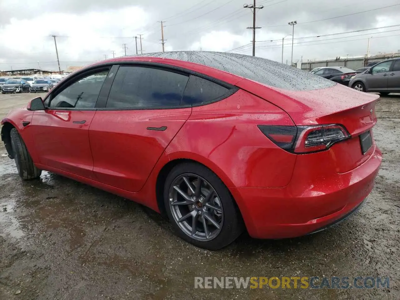 2 fotografías del automóvil dañado 5YJ3E1EA0PF384959 TESLA MODEL 3 2023