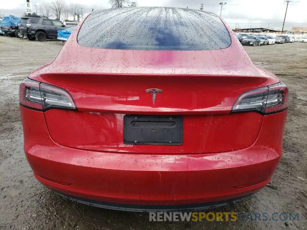 6 fotografías del automóvil dañado 5YJ3E1EA0PF384959 TESLA MODEL 3 2023