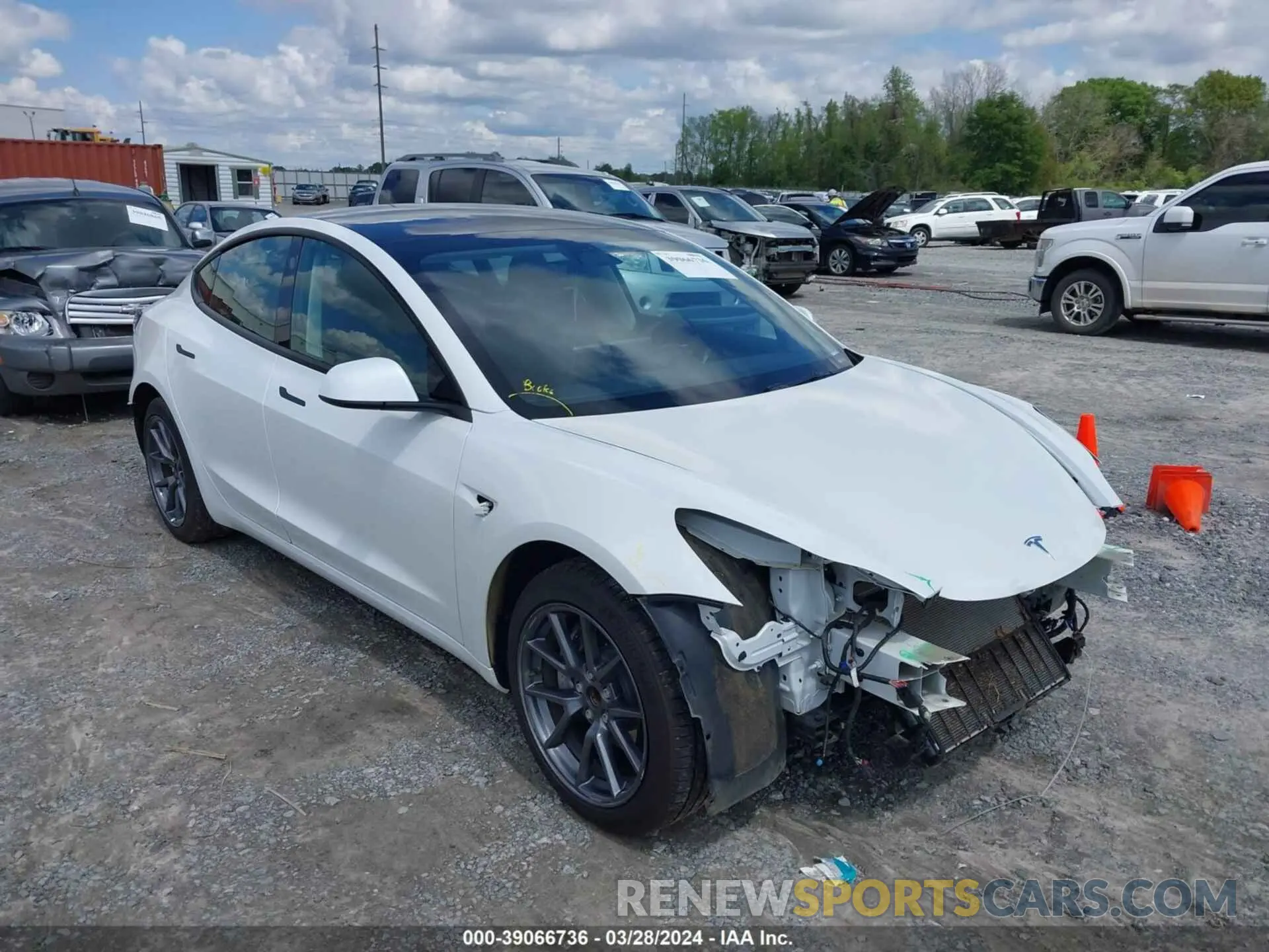 1 fotografías del automóvil dañado 5YJ3E1EA0PF406572 TESLA MODEL 3 2023