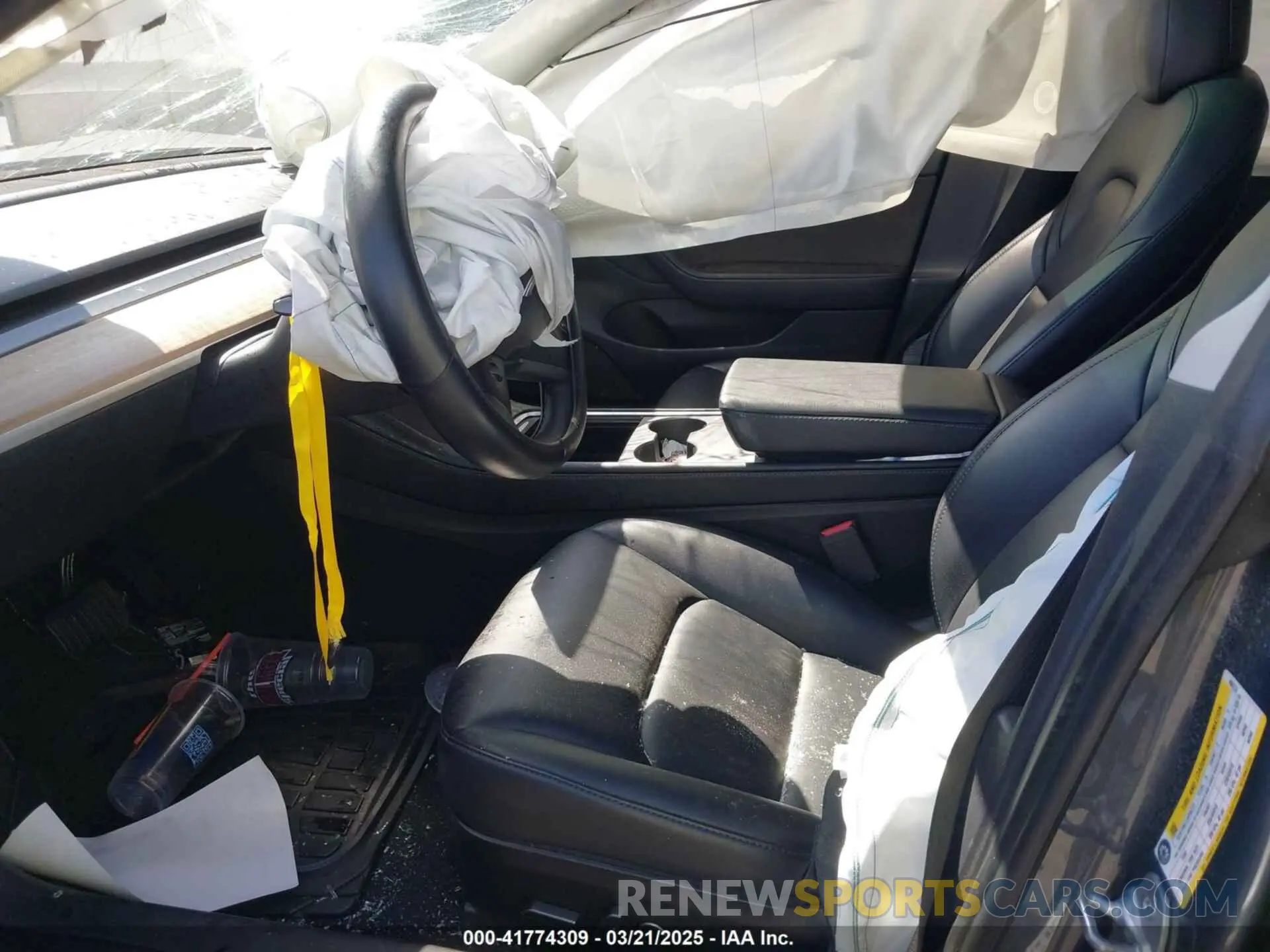 5 fotografías del automóvil dañado 5YJ3E1EA0PF408774 TESLA MODEL 3 2023