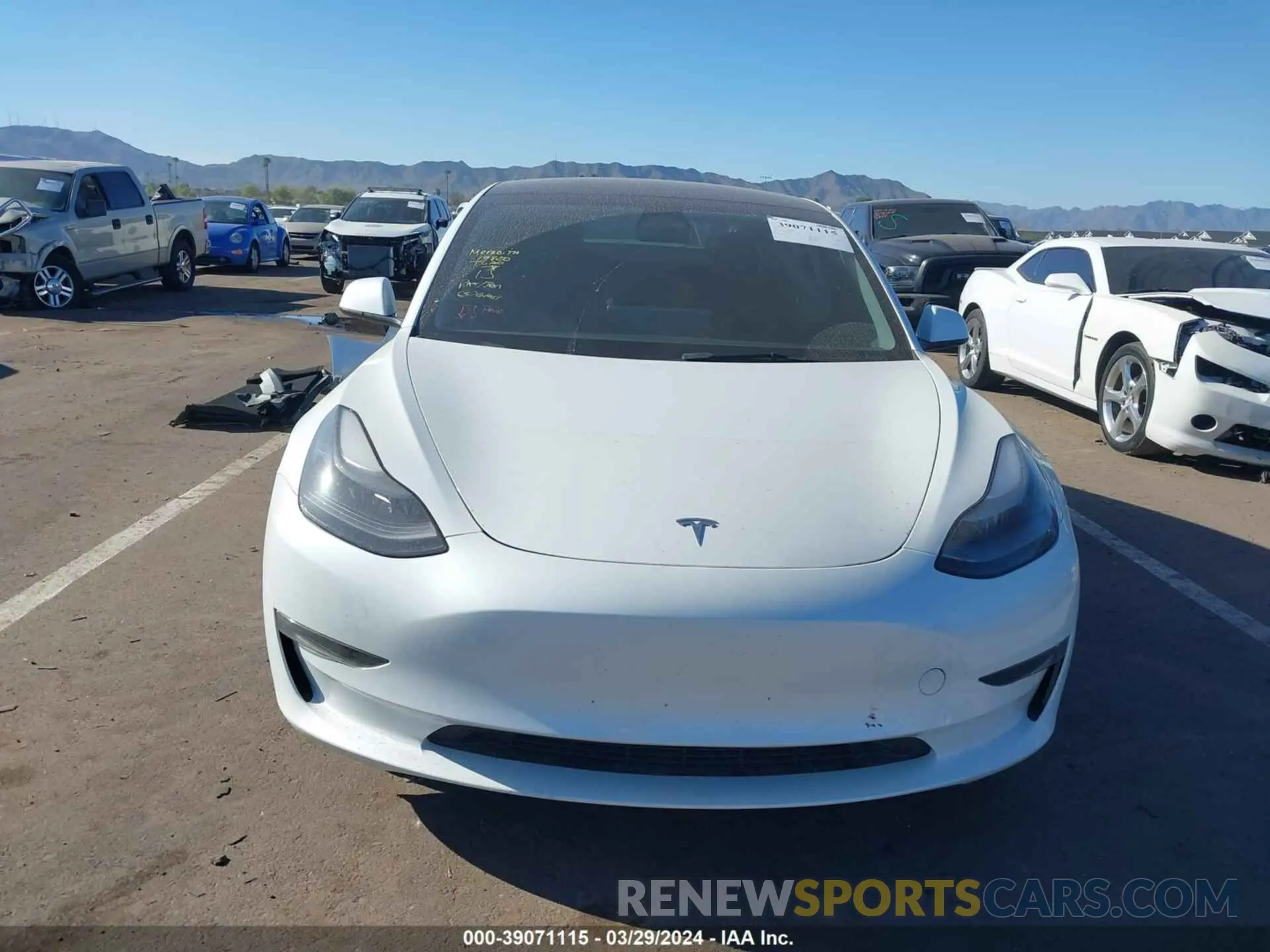 11 fotografías del automóvil dañado 5YJ3E1EA0PF411903 TESLA MODEL 3 2023