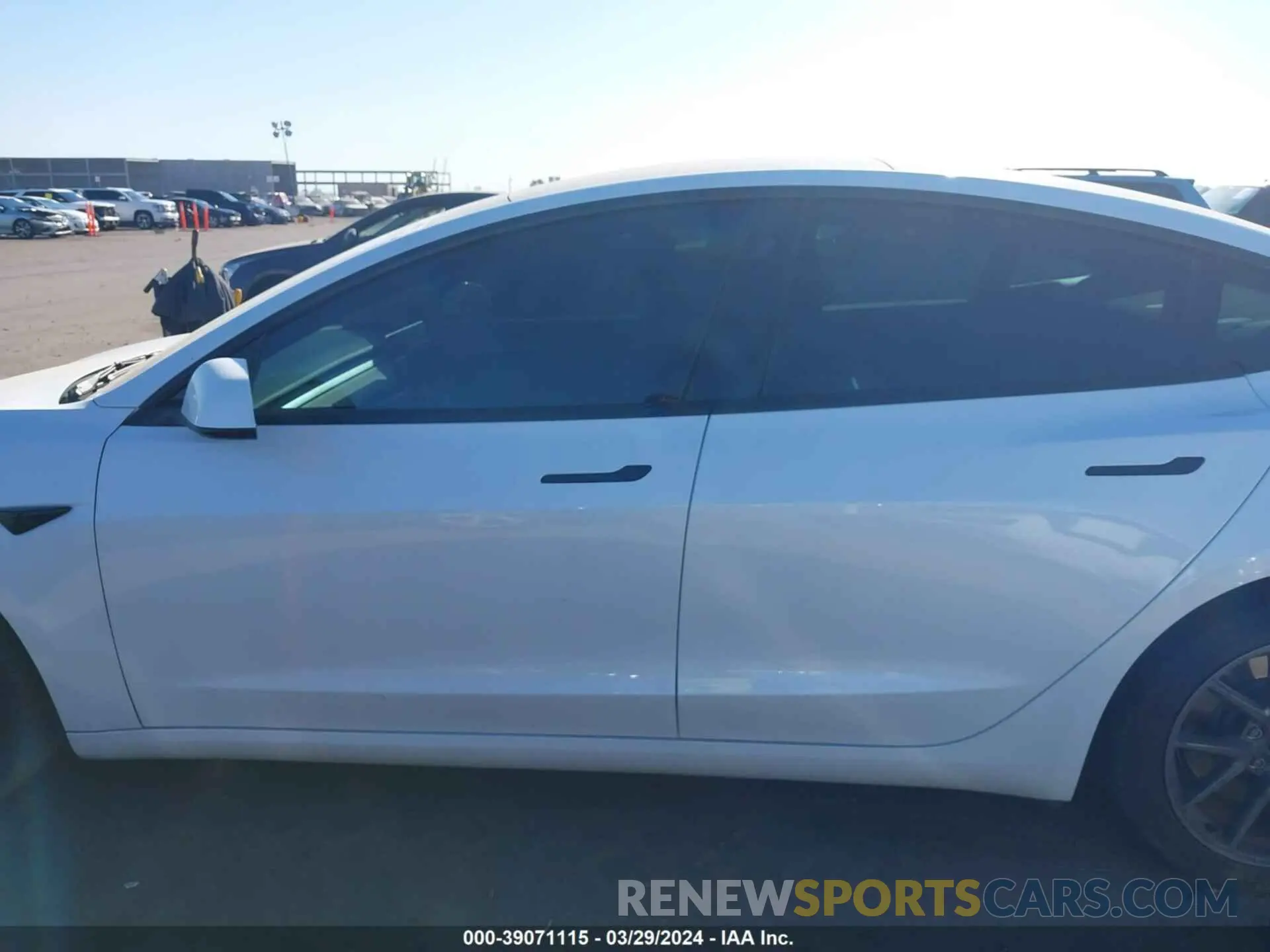 13 fotografías del automóvil dañado 5YJ3E1EA0PF411903 TESLA MODEL 3 2023