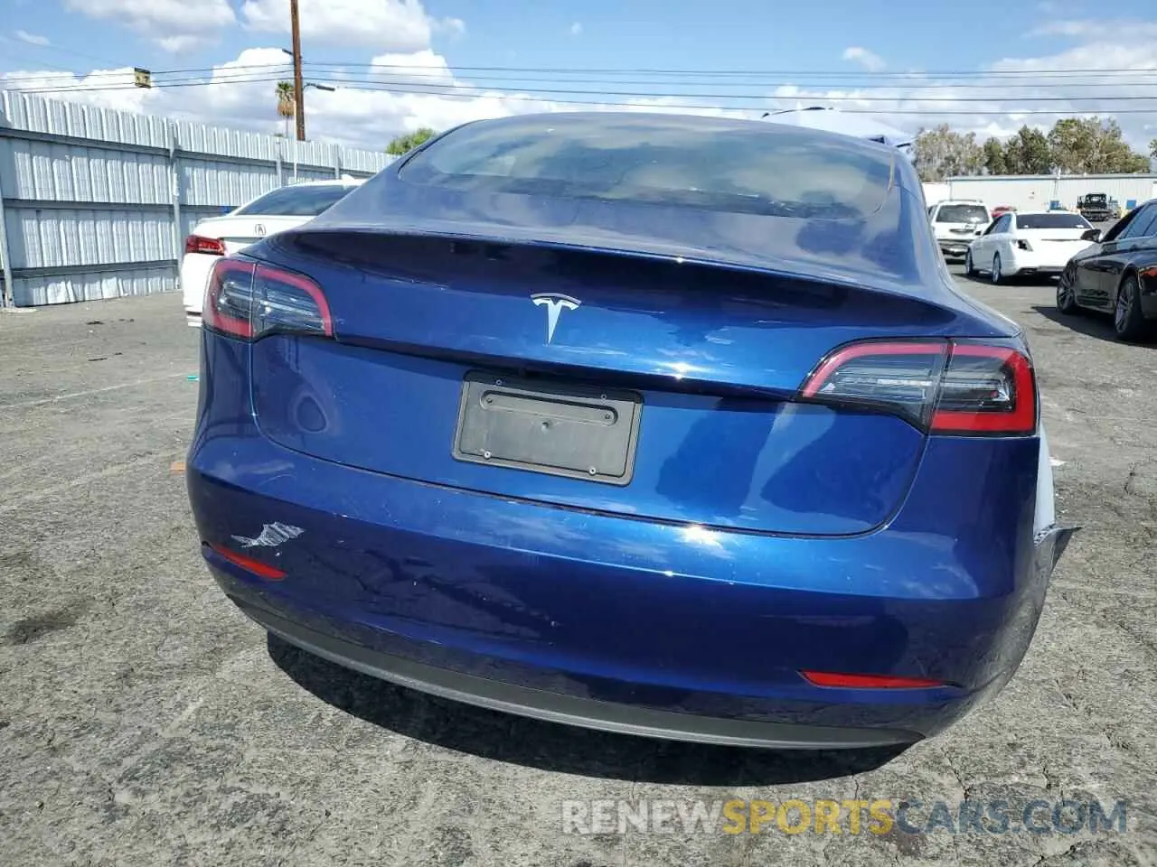 6 fotografías del automóvil dañado 5YJ3E1EA0PF418933 TESLA MODEL 3 2023