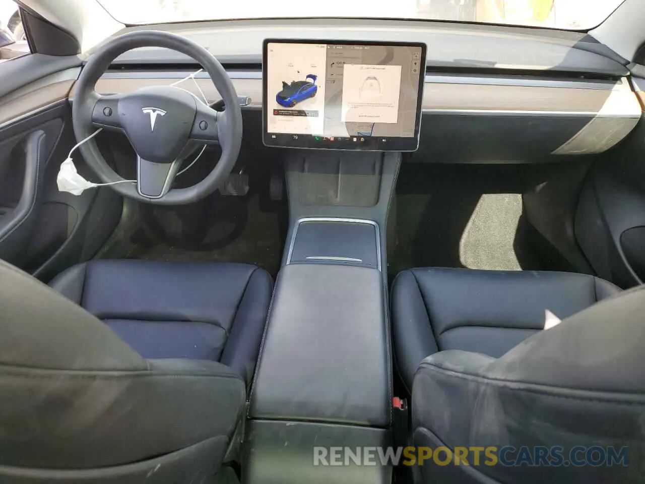 8 fotografías del automóvil dañado 5YJ3E1EA0PF418933 TESLA MODEL 3 2023