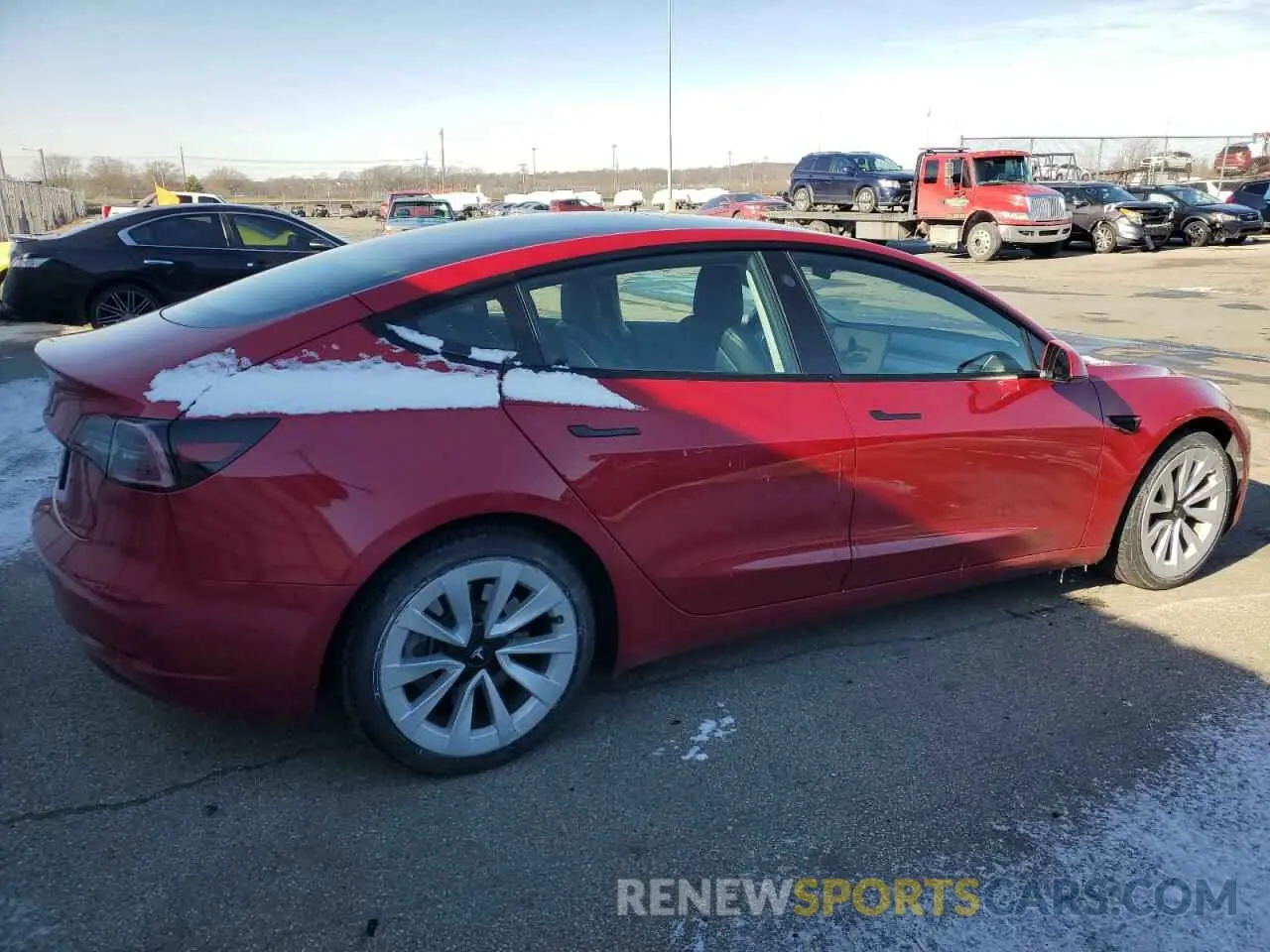 3 fotografías del automóvil dañado 5YJ3E1EA0PF438566 TESLA MODEL 3 2023