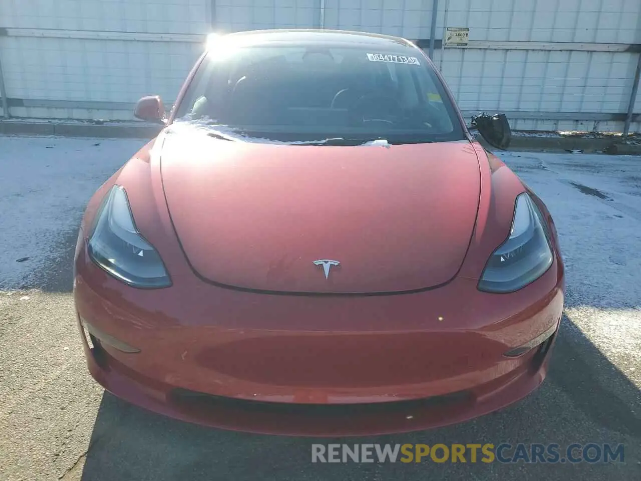 5 fotografías del automóvil dañado 5YJ3E1EA0PF438566 TESLA MODEL 3 2023
