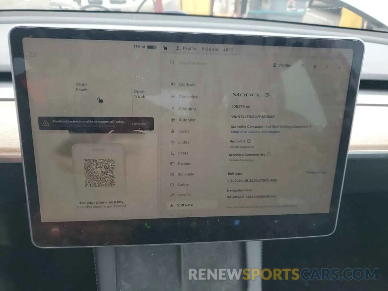 9 fotografías del automóvil dañado 5YJ3E1EA0PF450605 TESLA MODEL 3 2023