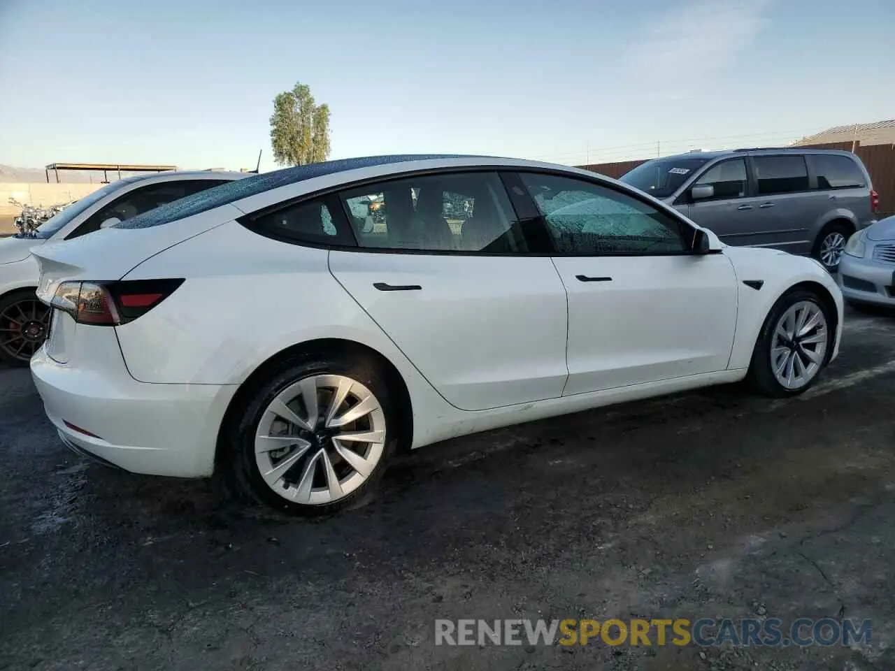 3 fotografías del automóvil dañado 5YJ3E1EA0PF457747 TESLA MODEL 3 2023