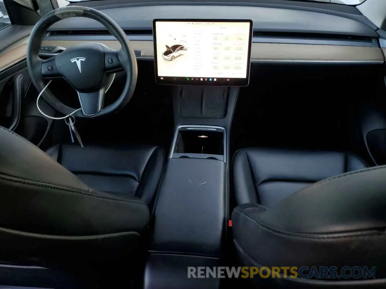 8 fotografías del automóvil dañado 5YJ3E1EA0PF457747 TESLA MODEL 3 2023