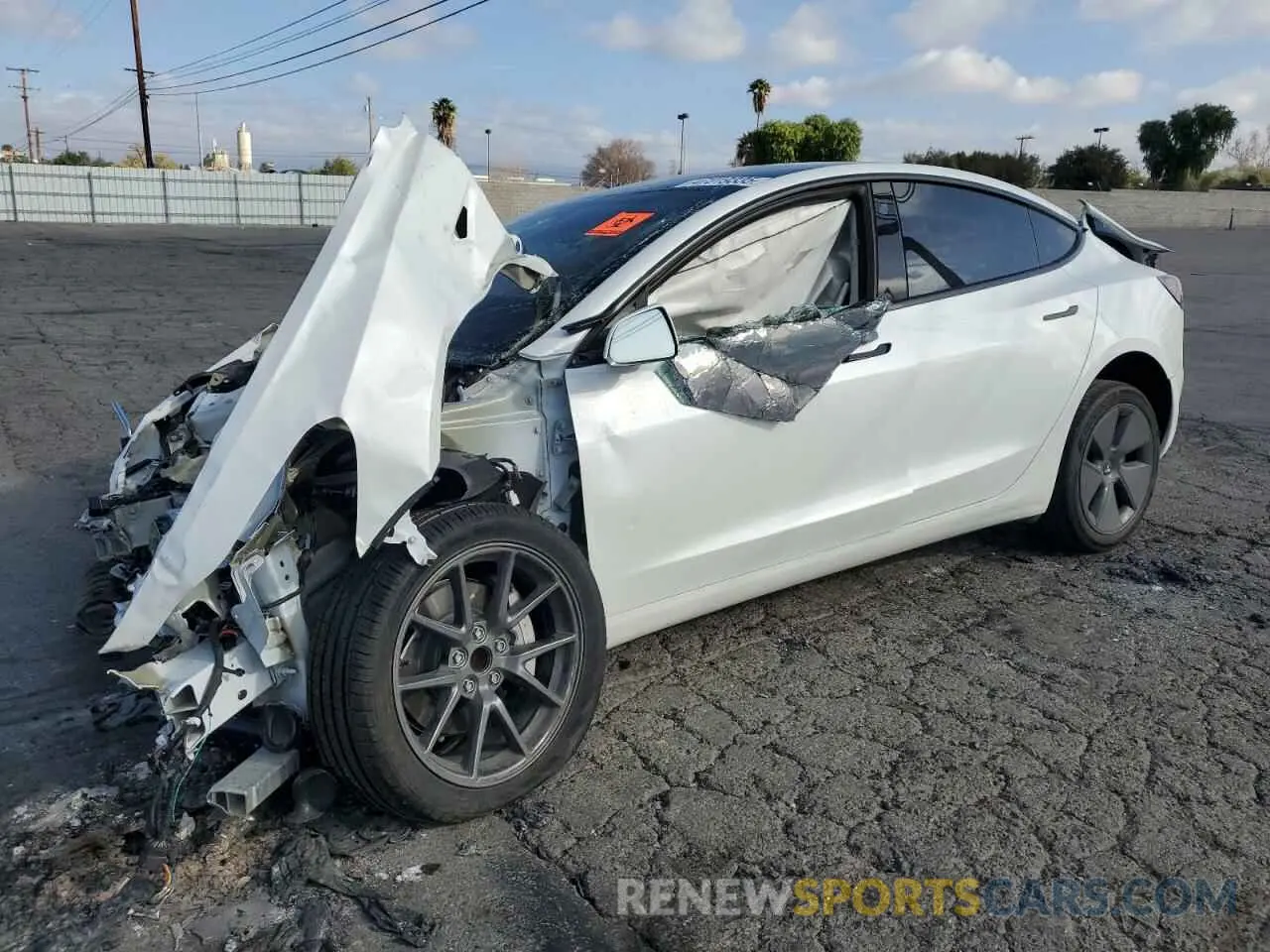 1 fotografías del automóvil dañado 5YJ3E1EA0PF466982 TESLA MODEL 3 2023