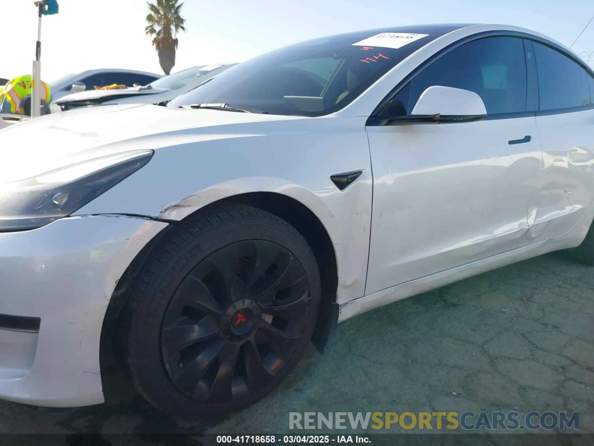 6 fotografías del automóvil dañado 5YJ3E1EA0PF503352 TESLA MODEL 3 2023