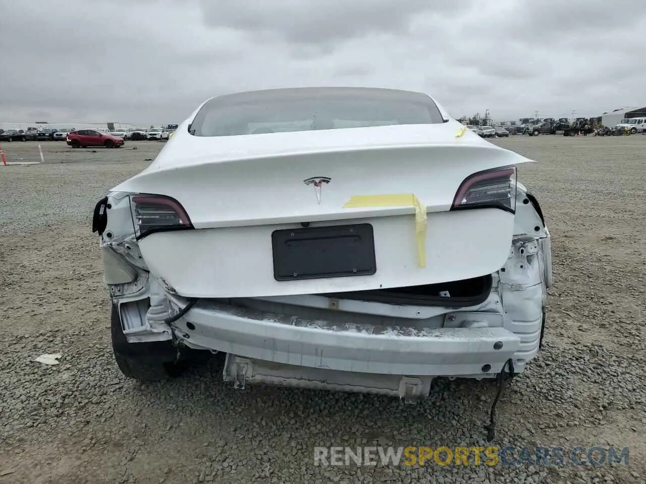 6 fotografías del automóvil dañado 5YJ3E1EA0PF516666 TESLA MODEL 3 2023