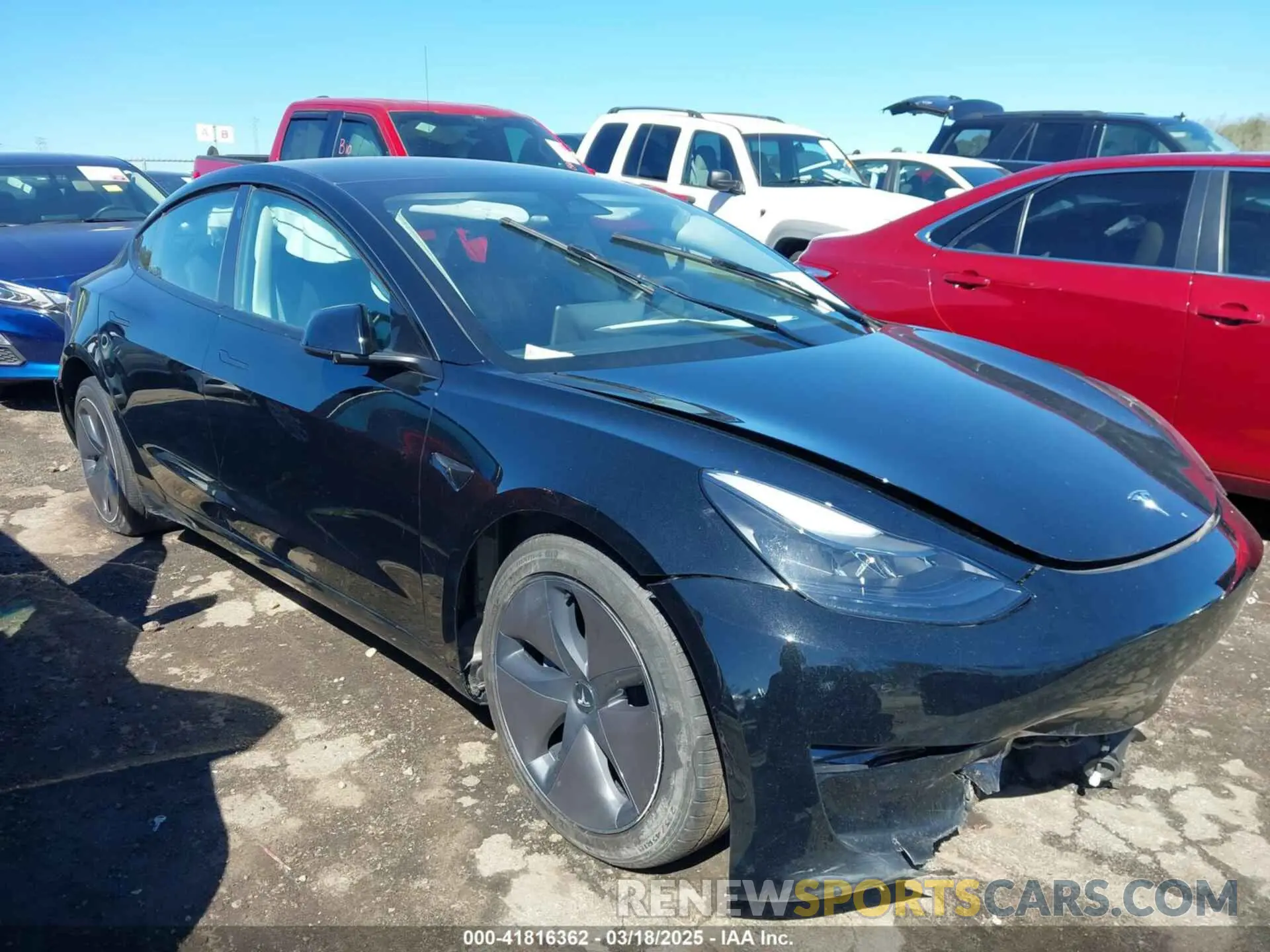 1 fotografías del automóvil dañado 5YJ3E1EA0PF546332 TESLA MODEL 3 2023