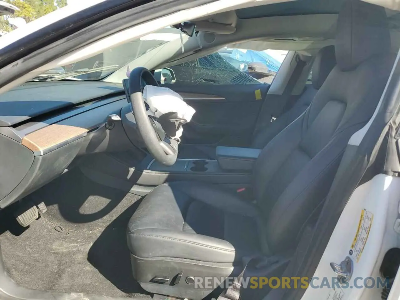 7 fotografías del automóvil dañado 5YJ3E1EA0PF549490 TESLA MODEL 3 2023