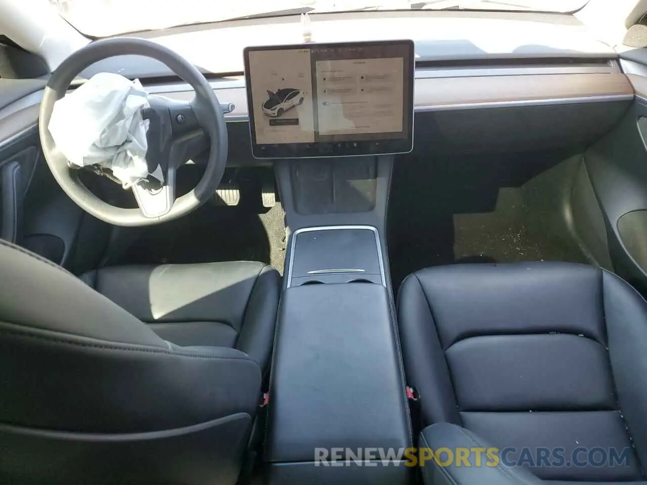 8 fotografías del automóvil dañado 5YJ3E1EA0PF549490 TESLA MODEL 3 2023